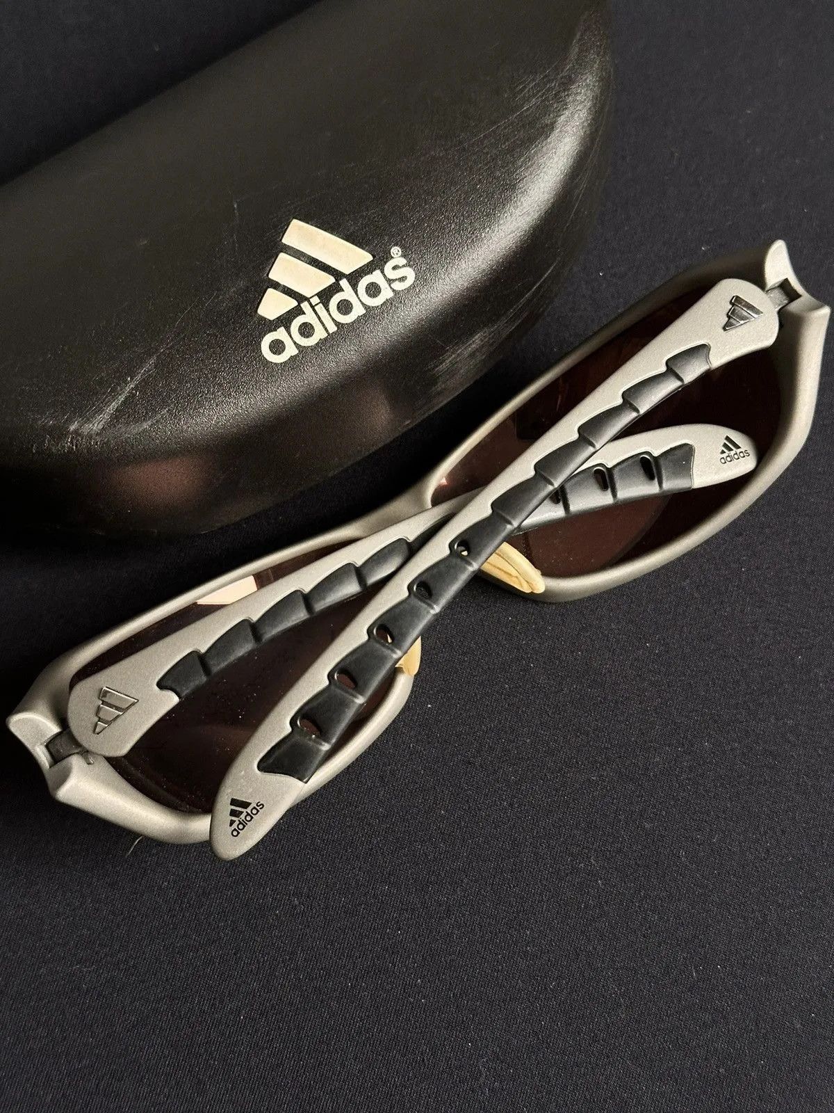 Oakley Adidas Vintage Sun Glasses Oakley Style Gore Outdoor Y2K Size ONE SIZE - 15 Thumbnail