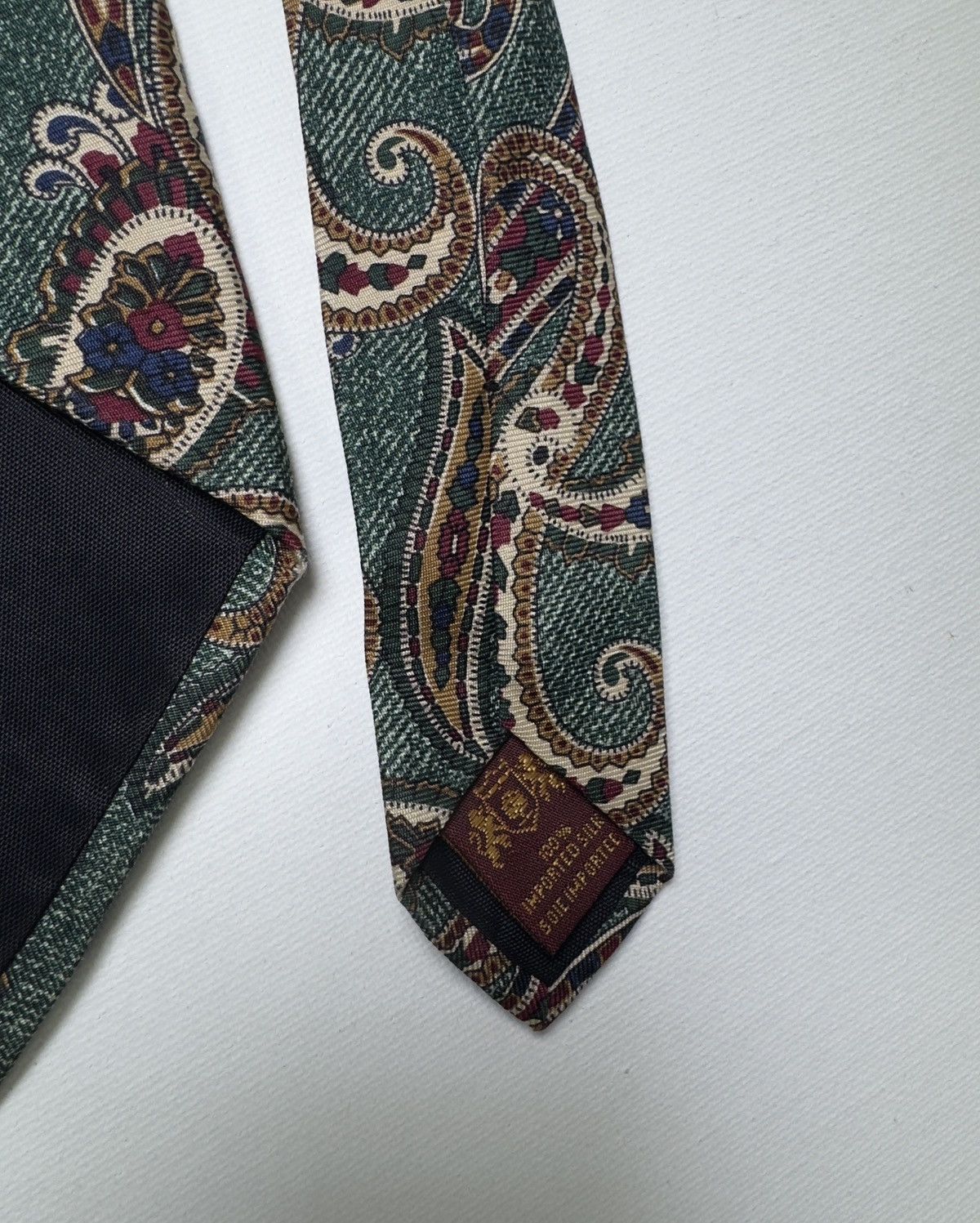 Aquascutum Aquascutum 100% Silk Tie Menswear Designer Men's Accessory Size ONE SIZE - 5 Thumbnail