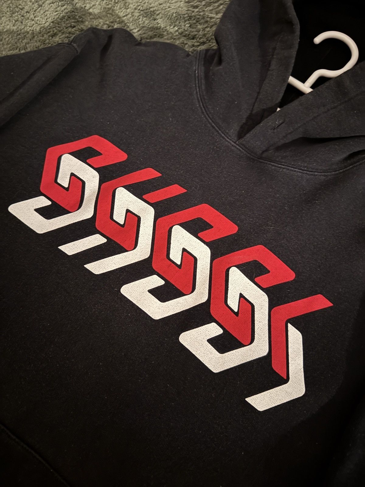 Gucci Gucci geometric block logo hoodie Size US S / EU 44-46 / 1 - 3 Thumbnail