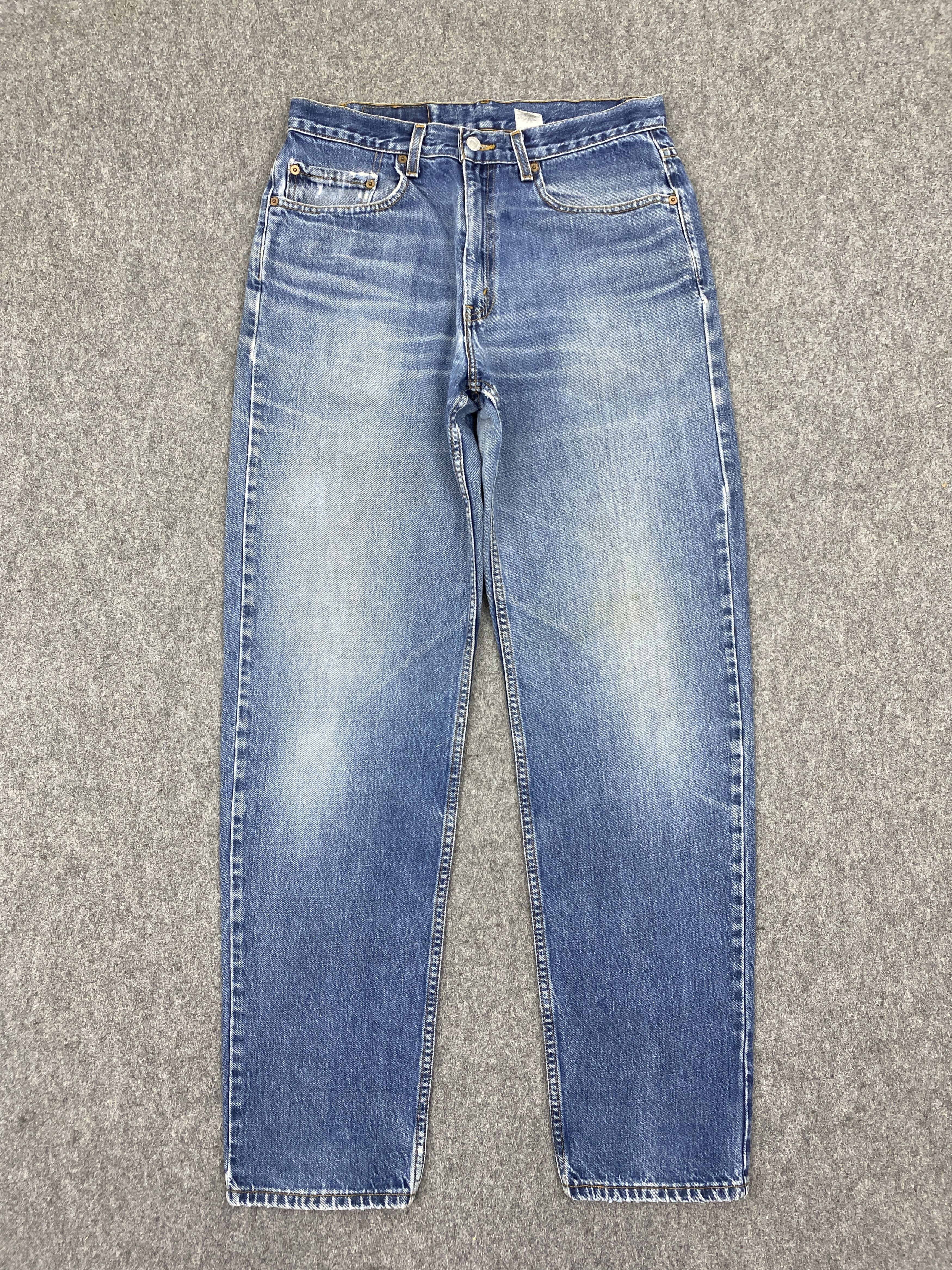 Levi's Vintage 90s Levis 550 Relaxed Fit Faded Blue Jeans DP2716 Size US 32 / EU 48 - 1 Thumbnail