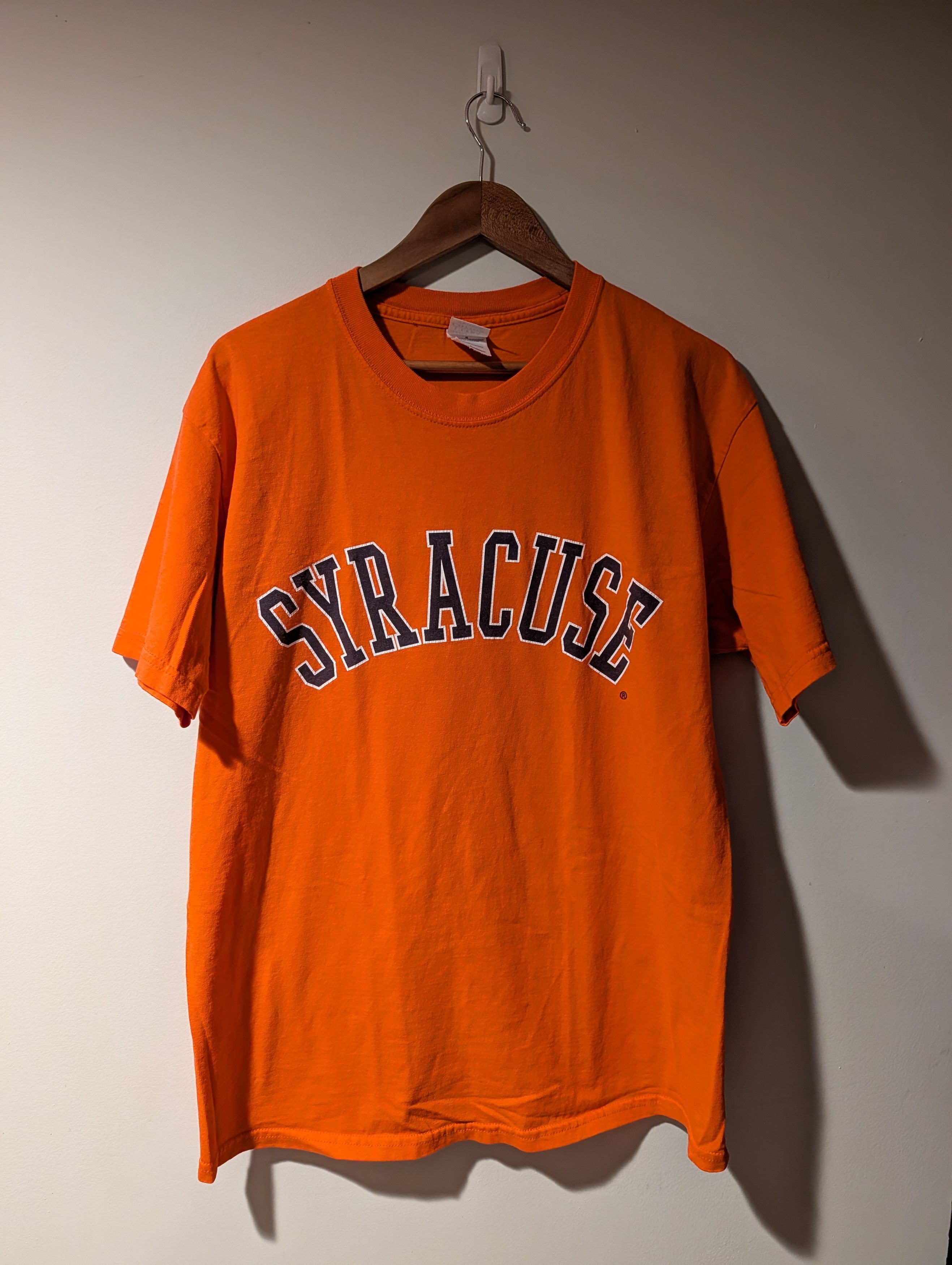 NCAA Vintage Y2K Syracuse NCAA College Orangemen T-Shirt Size US L / EU 52-54 / 3 - 1 Thumbnail