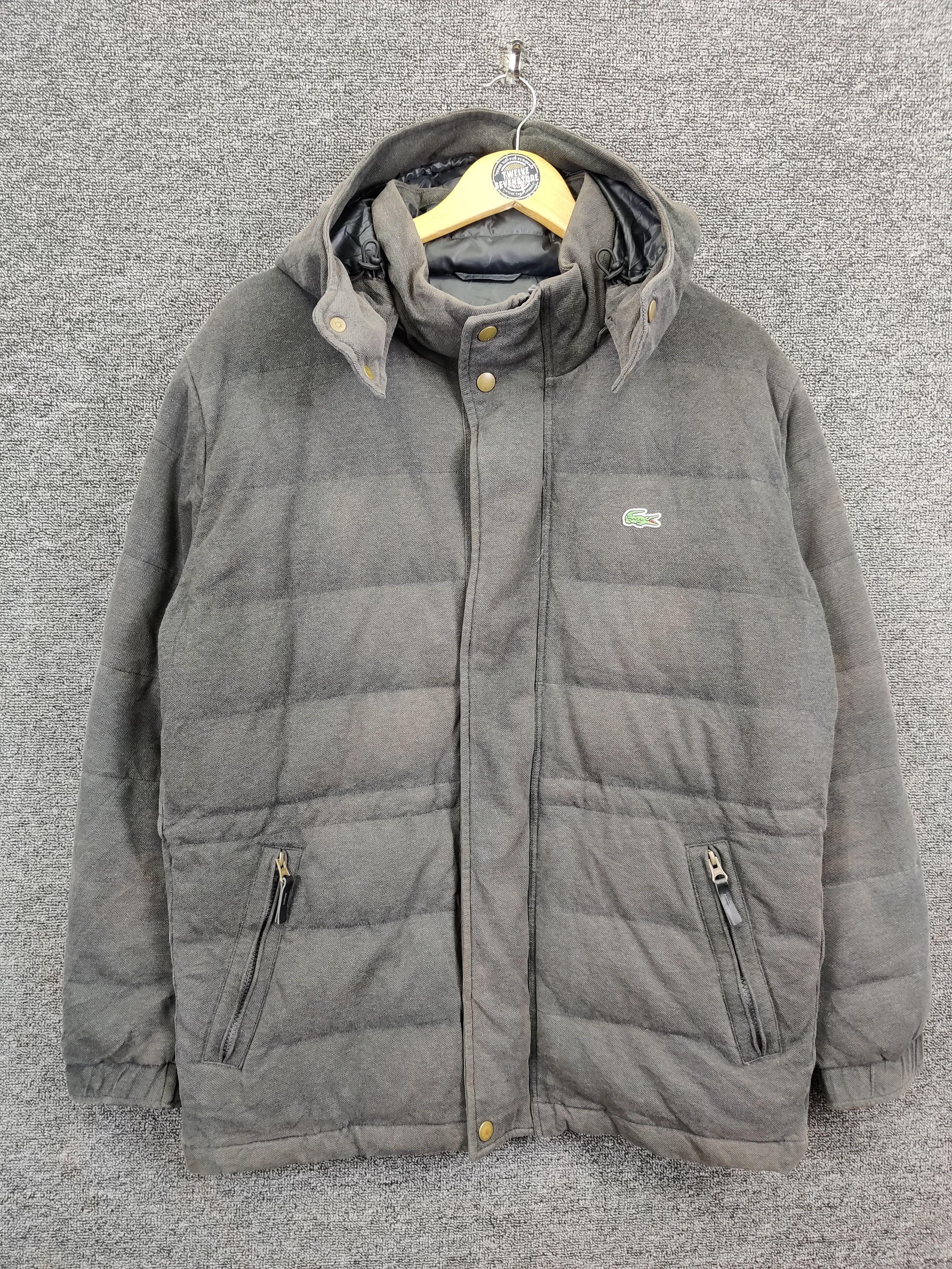 Lacoste Vintage Lacoste Foldable Down Puffer Jacket Size US L / EU 52-54 / 3 - 1 Thumbnail