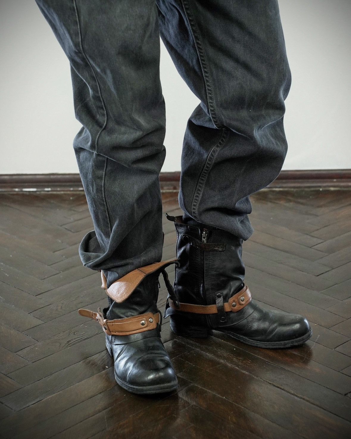 A.S.98 A.S.98 Style Avant Garde Archive Ankle Leather Boots Size US 8 / IT 38 - 3 Thumbnail
