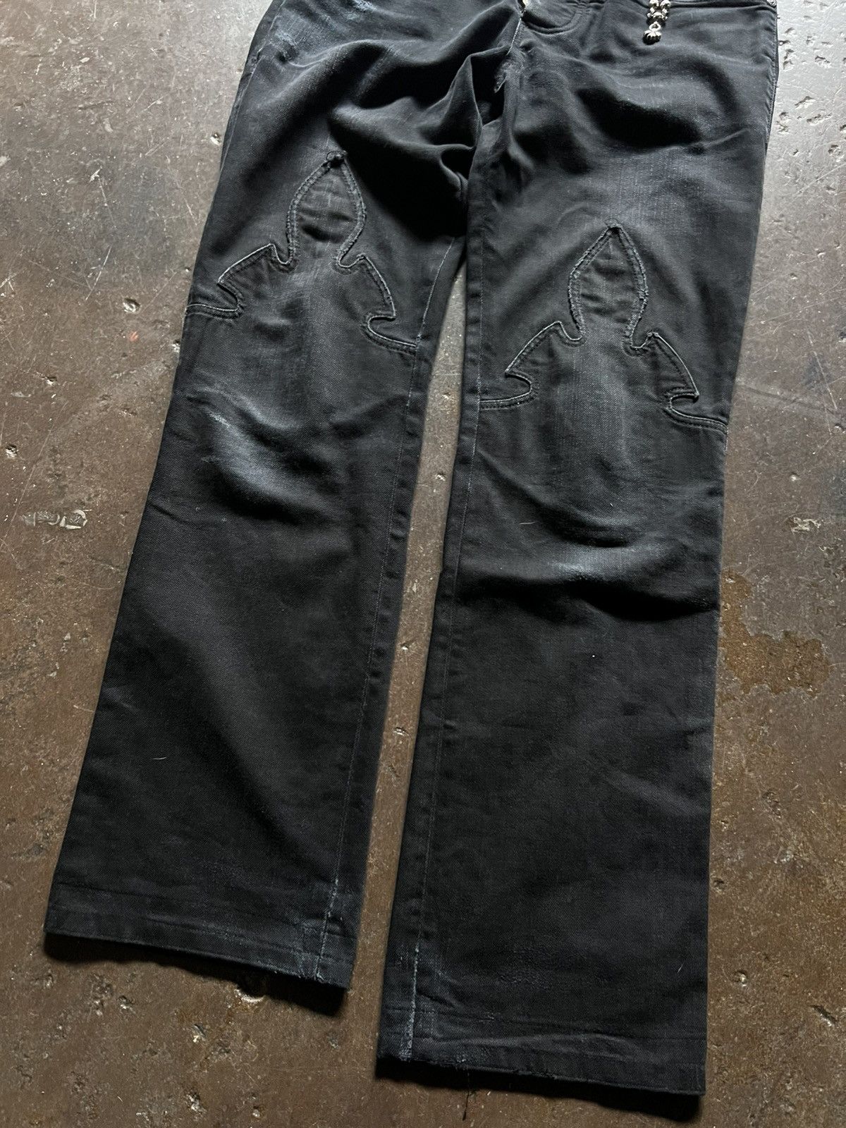 Chrome Hearts Chrome Hearts Fleur Knee Size US 30 / EU 46 - 3 Thumbnail
