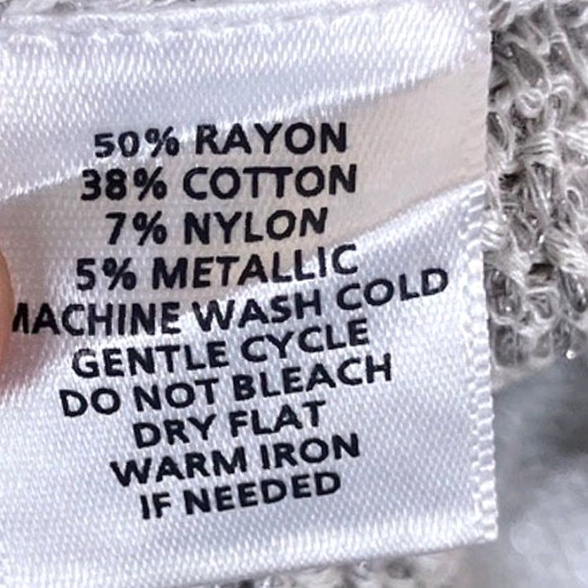Ann Taylor VINTAGE Ann Taylor LOFT Women Sweater Gray Metallic Sleeveless Knit Boat Neck Stretch XL Size XL / US 12-14 / IT 48-50 - 7 Thumbnail