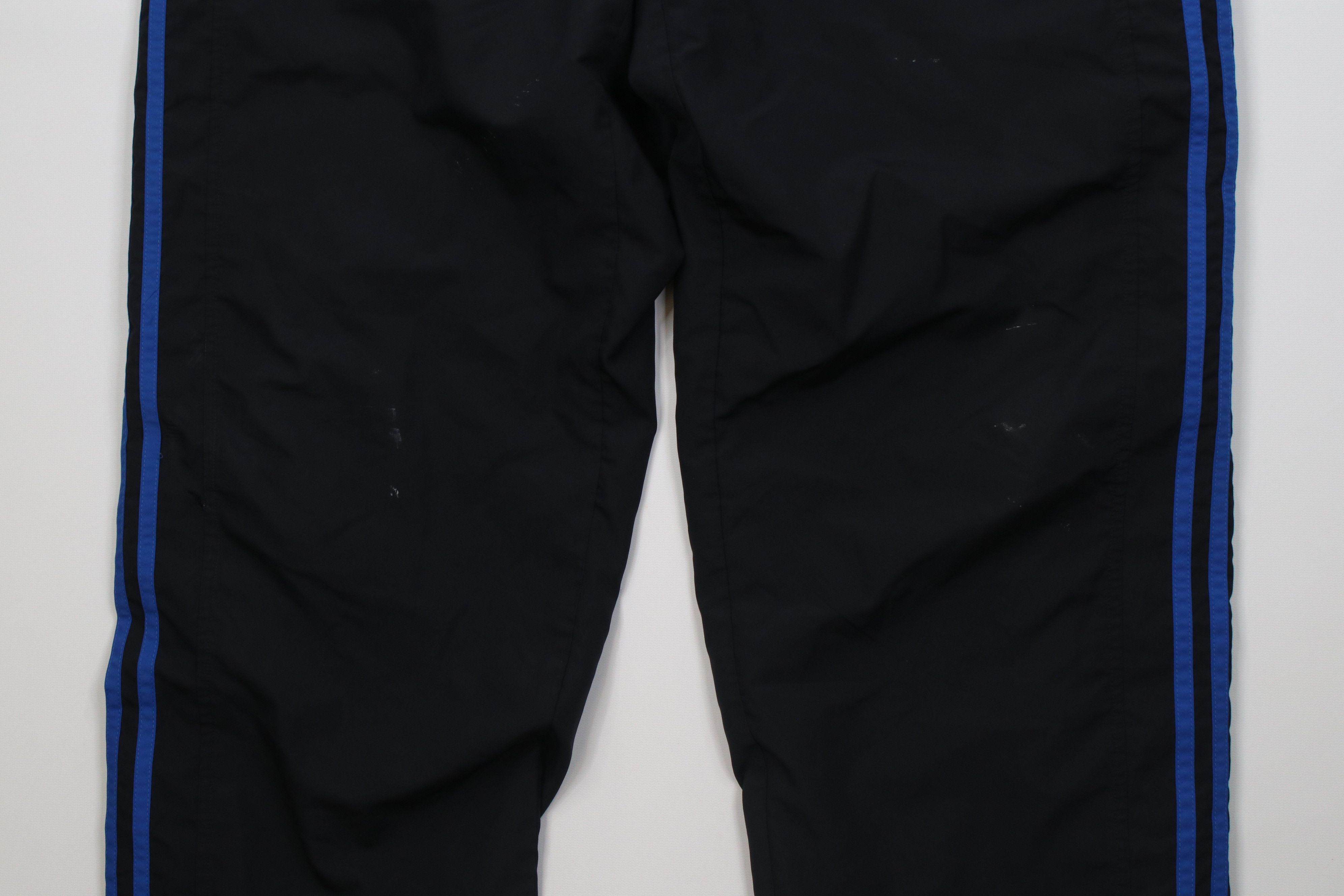Adidas Vintage Y2K 2005 Adidas Lined Wide Leg Windbreaker Pants Size US 36 / EU 52 - 3 Thumbnail