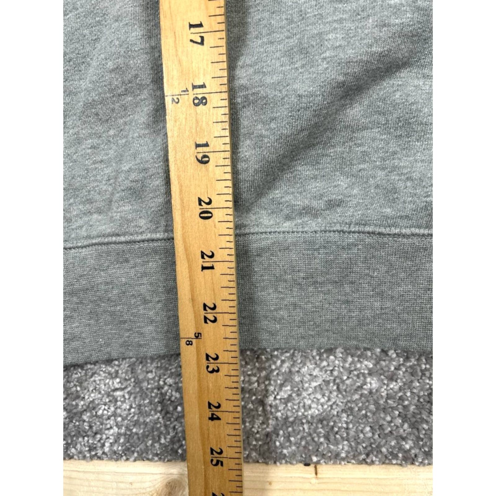 Everlane Everlane Sweatshirt Womens XS Gray Cotton Fleece Pullover Crew Neck Regular Fit Long Sleeve Activewear Winter Fall Spring Womens Size XS / US 0-2 / IT 36-38 - 8 Thumbnail