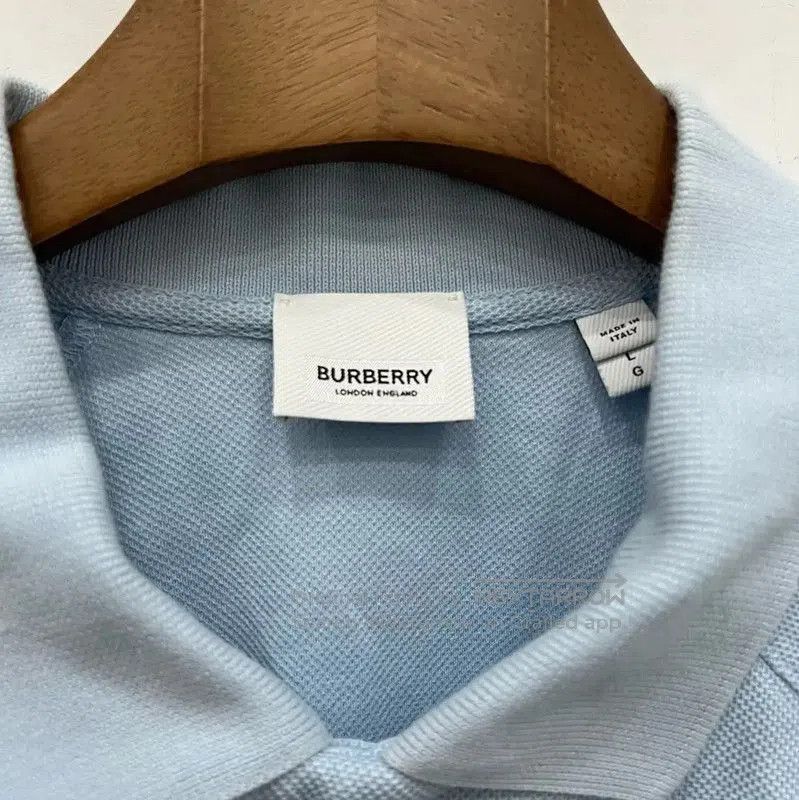 Burberry Burberry Blue Women's T-Shirt Size L. Size L / US 10 / IT 46 - 4 Thumbnail