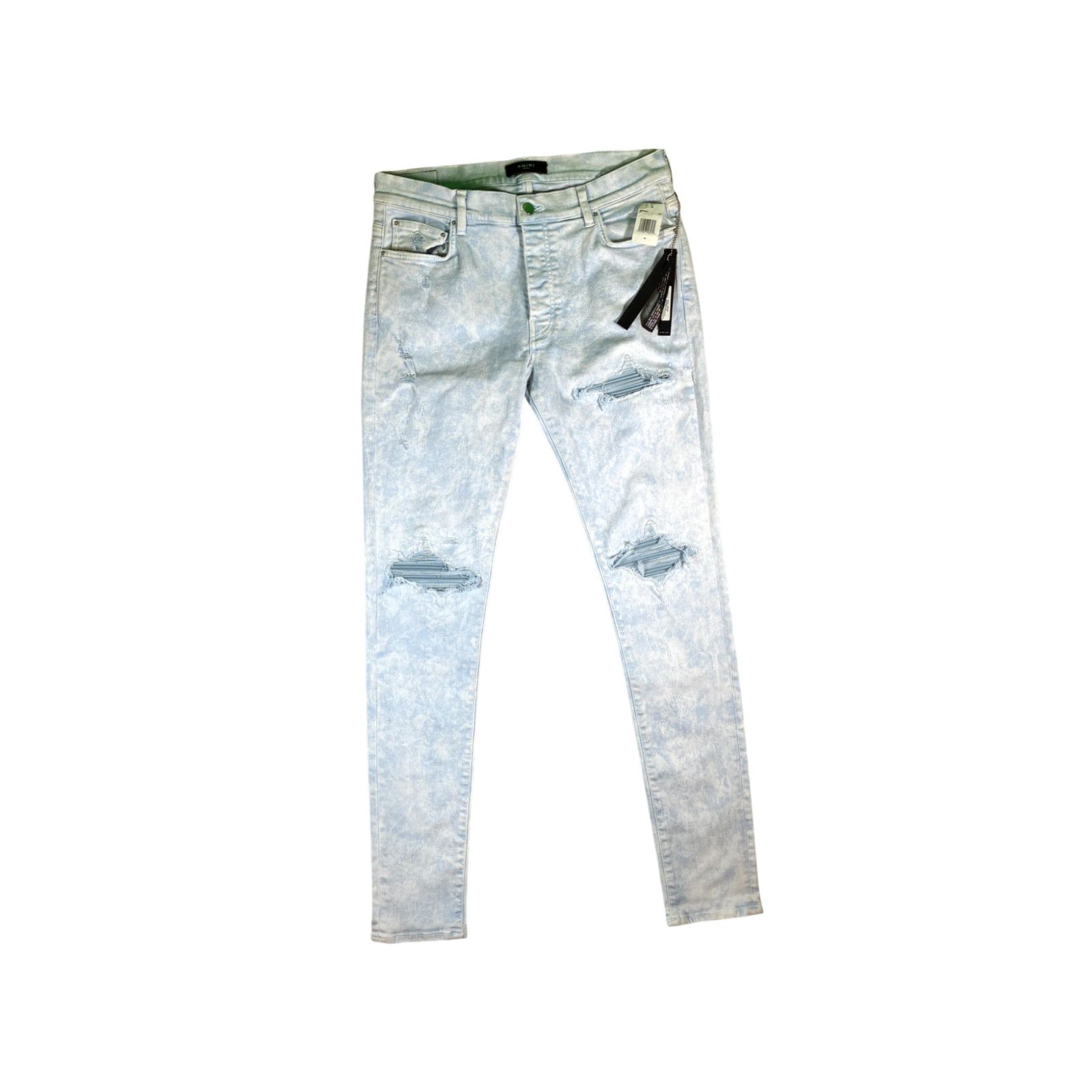Amiri Patch MX1 Mineral Wash & Baby Blue Jeans
