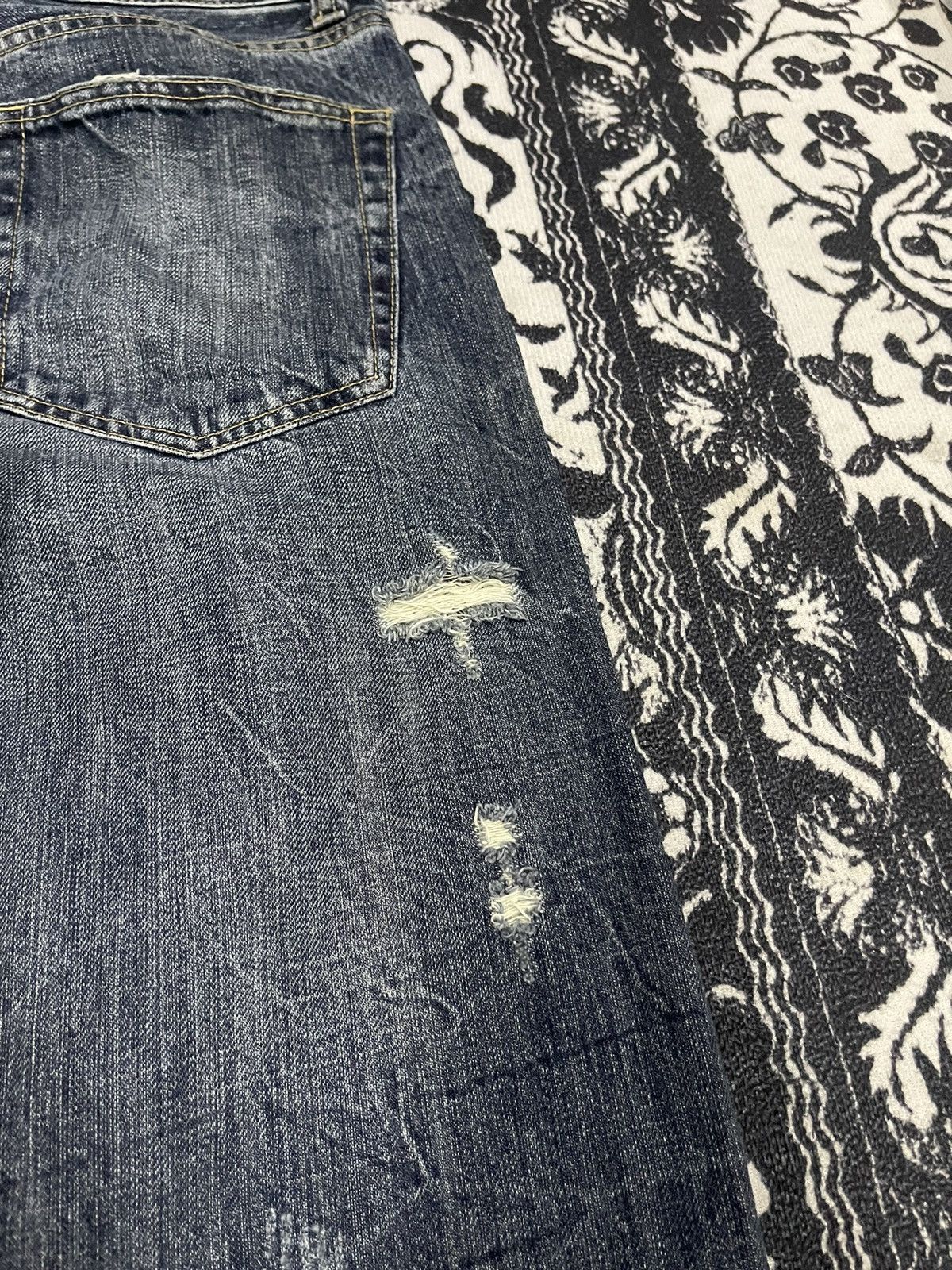 If Six Was Nine Y2K GRAND MIND ORIGIN SPIRIT RARE JEANS EMBROIDERED Size US 32 / EU 48 - 14 Thumbnail