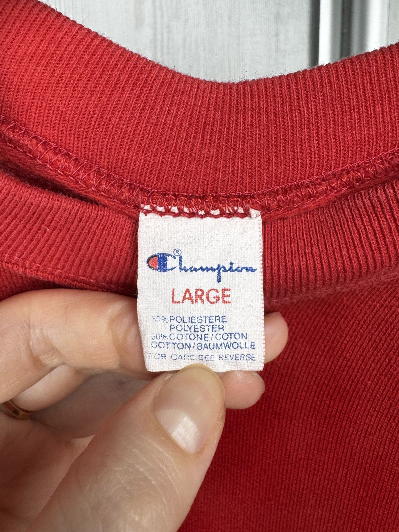 Champion Champion Vintage 90s #8 Grivegnee pullover sweatshirt rare Size US L / EU 52-54 / 3 - 9 Thumbnail