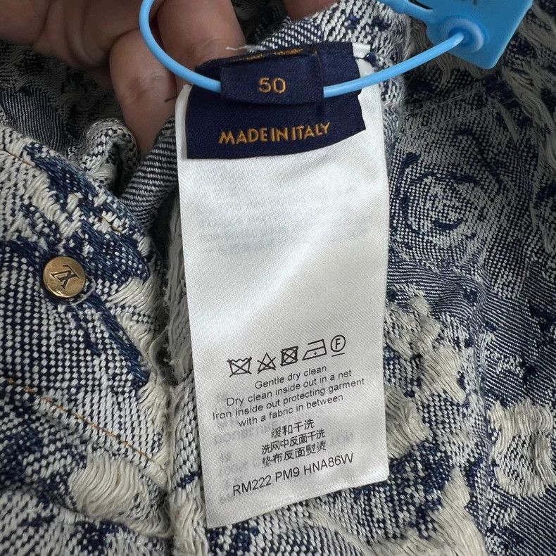 Louis Vuitton Louis Vuitton Erosive floral denim jacket Size US M / EU 48-50 / 2 - 4 Thumbnail