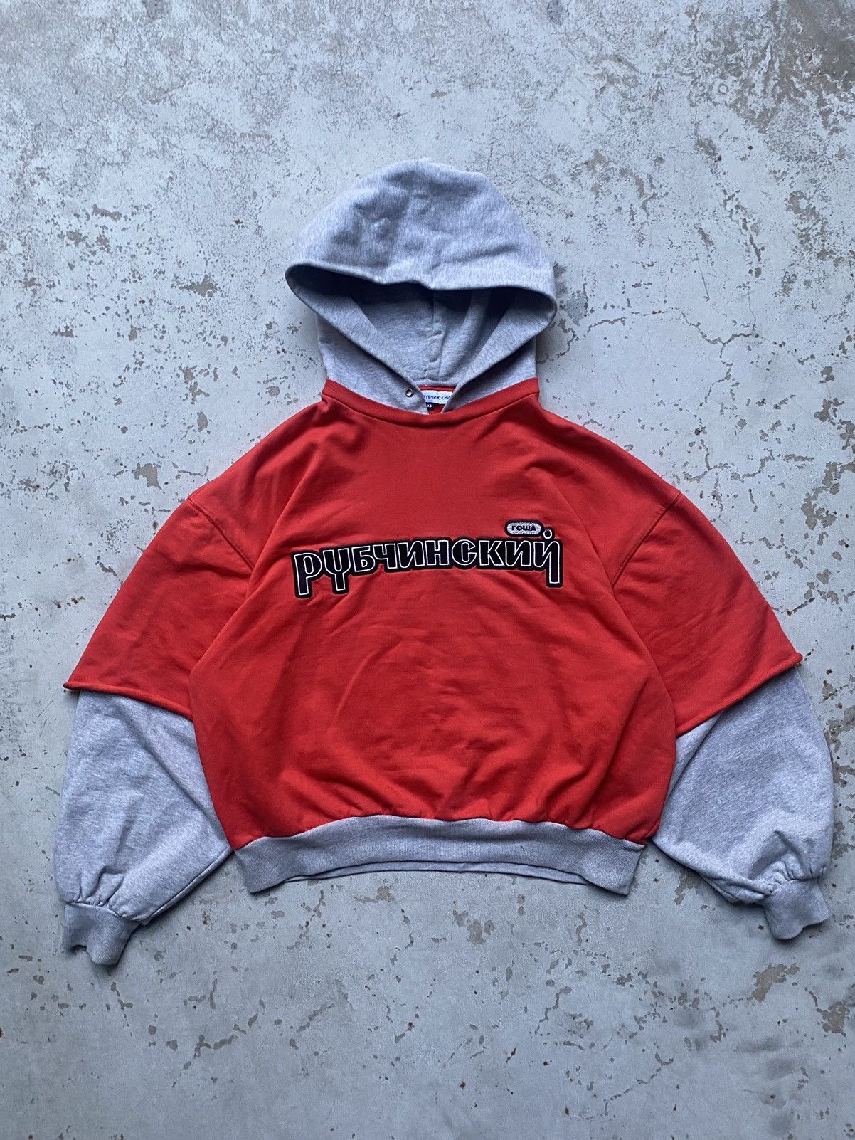 Gosha rubchinskiy hoodie red hotsell