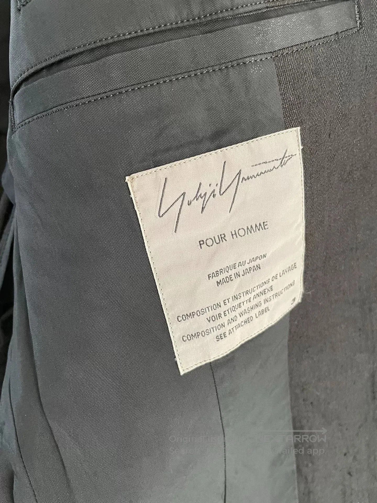 Yohji Yamamoto yohji yamamoto hand-stitched jacket. Size US M / EU 48-50 / 2 - 4 Thumbnail
