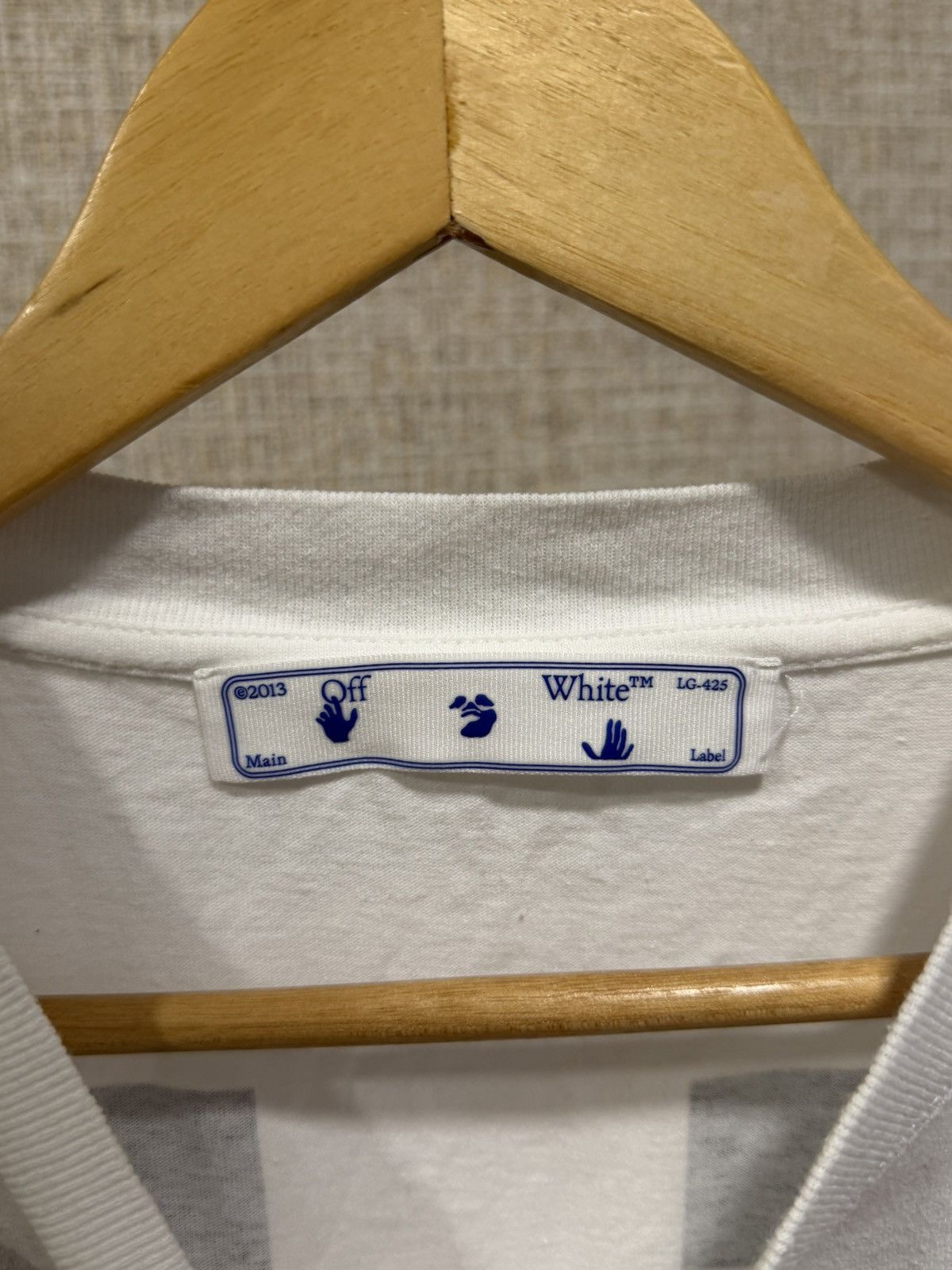 Off-White OFF-WHITE MONA LISA WHITE T-SHIRT Size US L / EU 52-54 / 3 - 5 Thumbnail