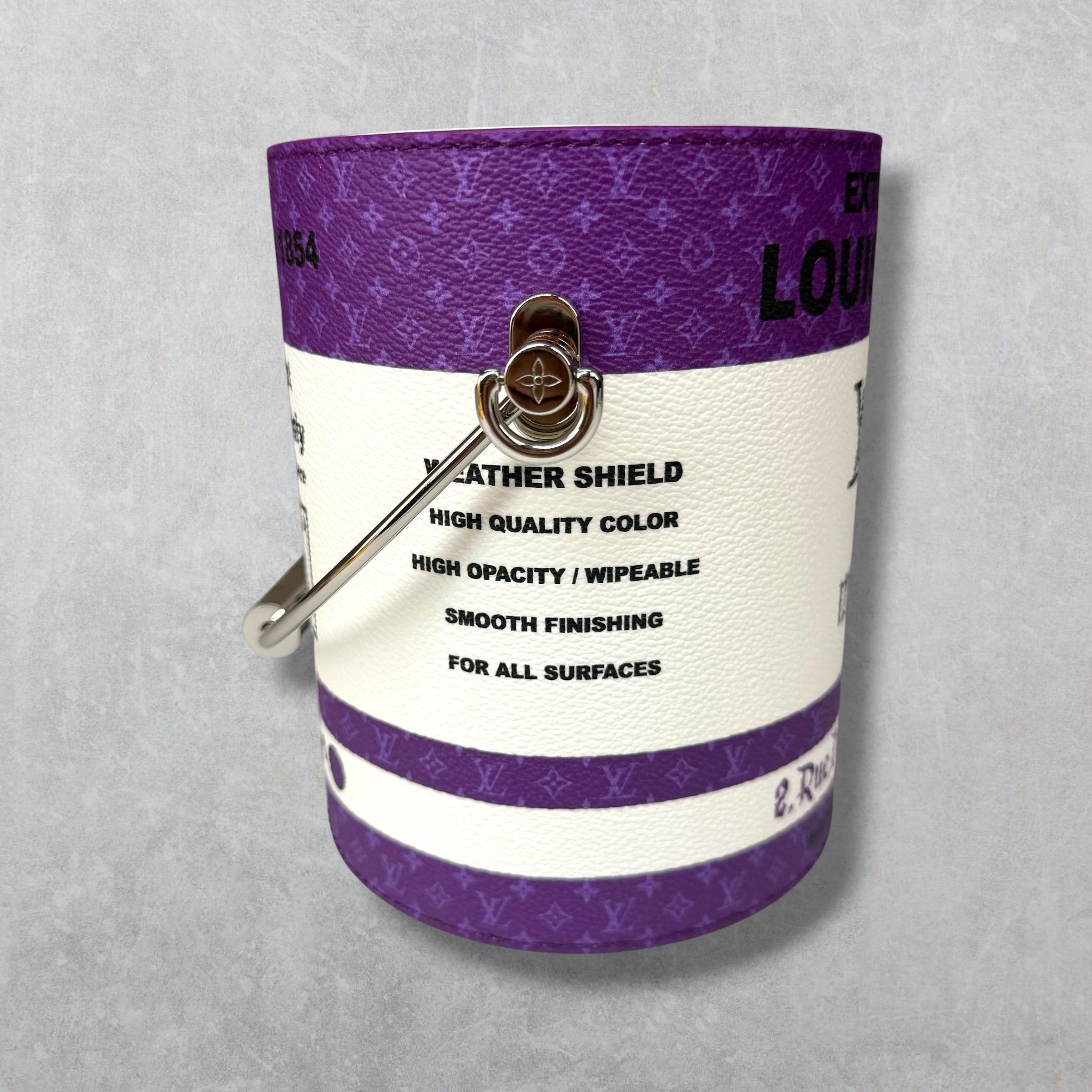 Louis Vuitton Louis Vuitton Purple Paint Can Bag Size ONE SIZE - 3 Thumbnail