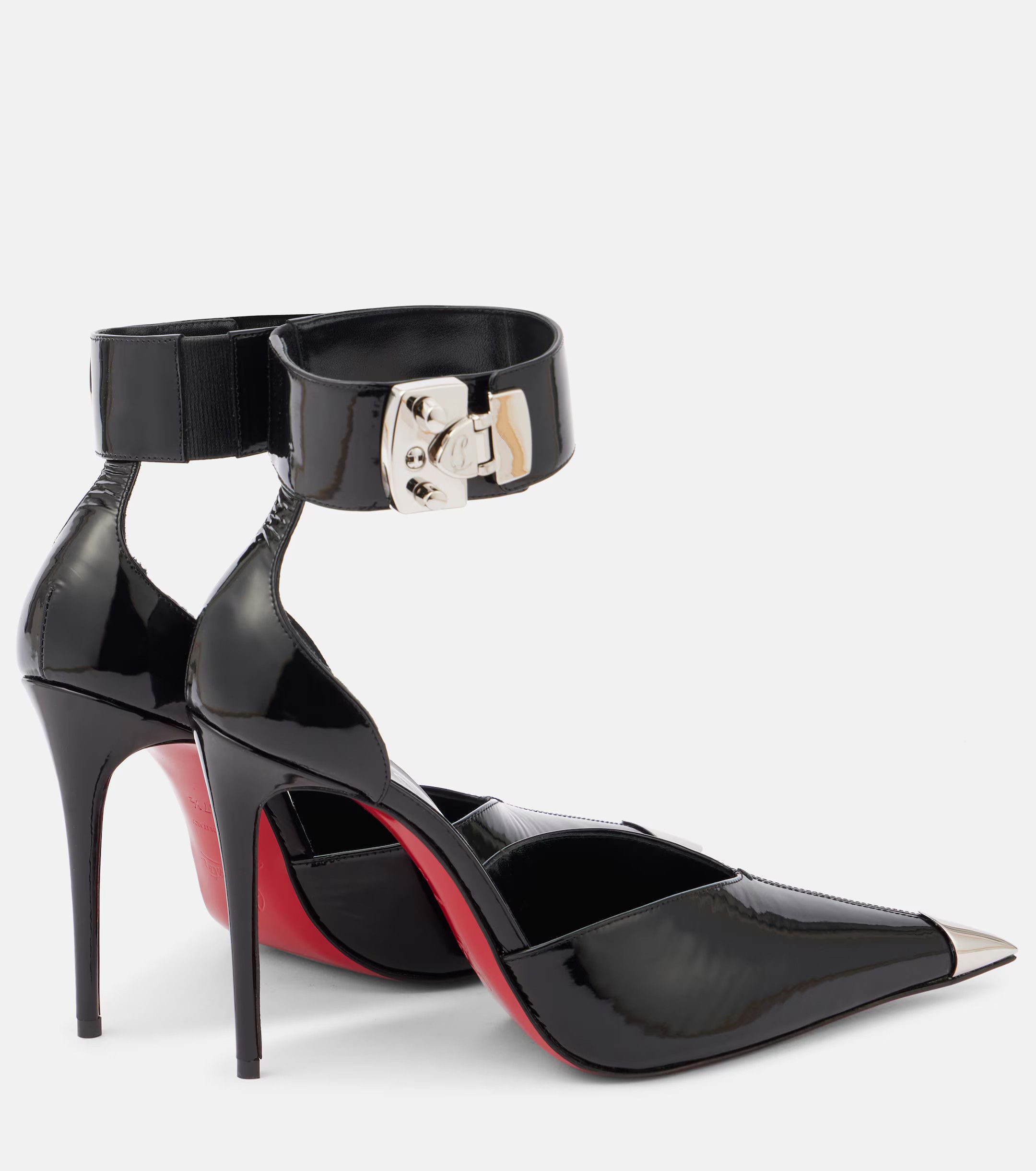 Christian Louboutin oc11z0625 Pumps in Black Size US 7.5 / IT 37.5 - 3 Thumbnail