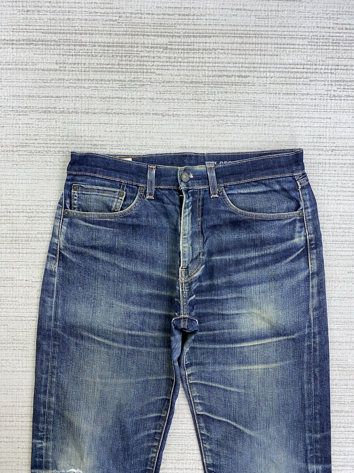 Levi's 🔥Vintage Levis 505 Distressed Denim Jeans Size US 32 / EU 48 - 5 Thumbnail