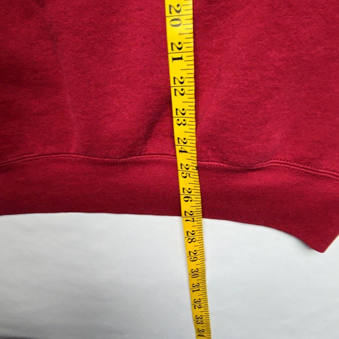 BLVD Vintage Red Blank Sweatshirt BVD Mens XL Solid Crewneck 90s Size US XL / EU 56 / 4 - 8 Thumbnail