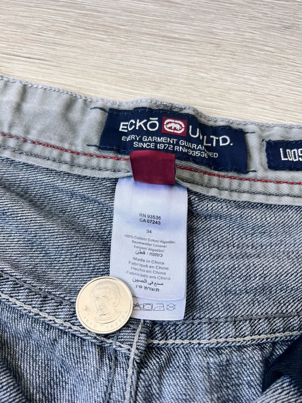 Ecko Unltd. Vintage Ecko Unltd. Baggy Denim Jeans Size US 34 / EU 50 - 13 Thumbnail