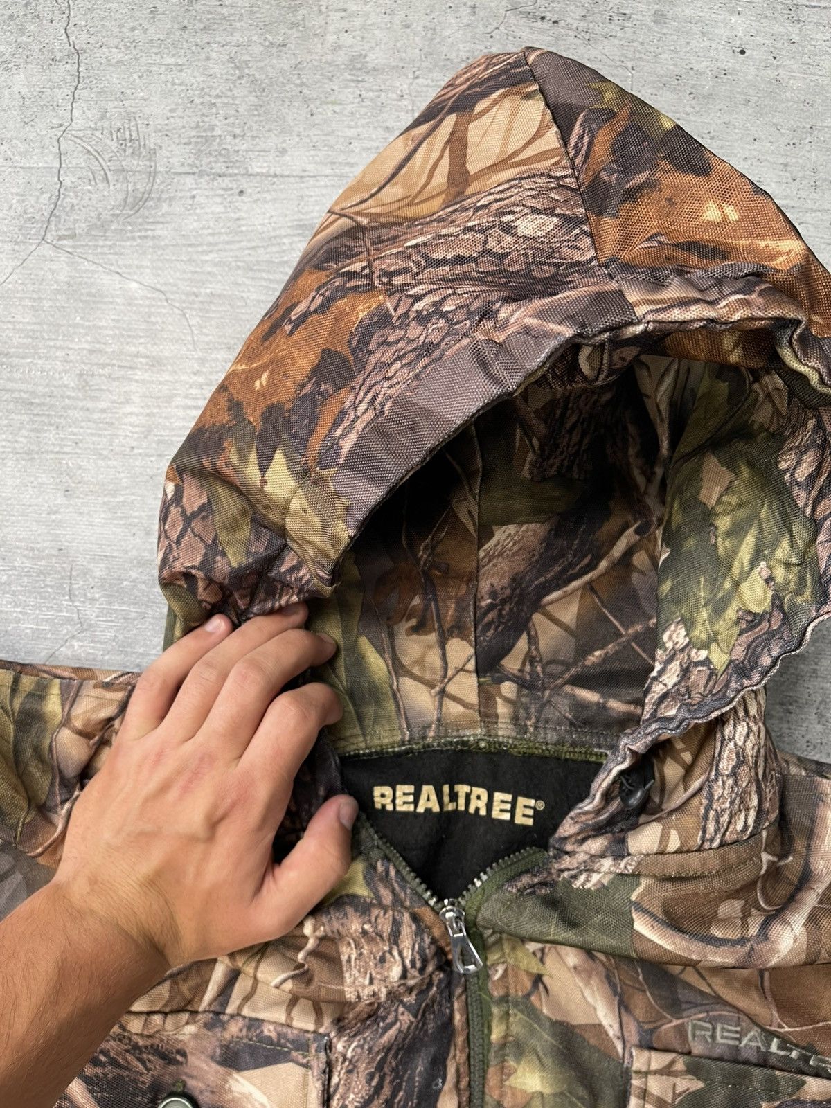 Realtree Crazy Y2K Vintage Camo Realtree Army Military jacket Size US L / EU 52-54 / 3 - 9 Thumbnail