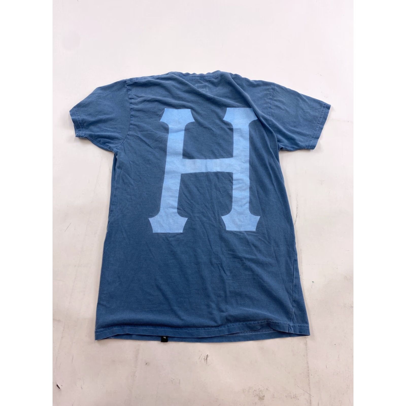 Huf HUF Shirt Women’s Small Blue Short Sleeve Size S / US 4 / IT 40 - 3 Thumbnail