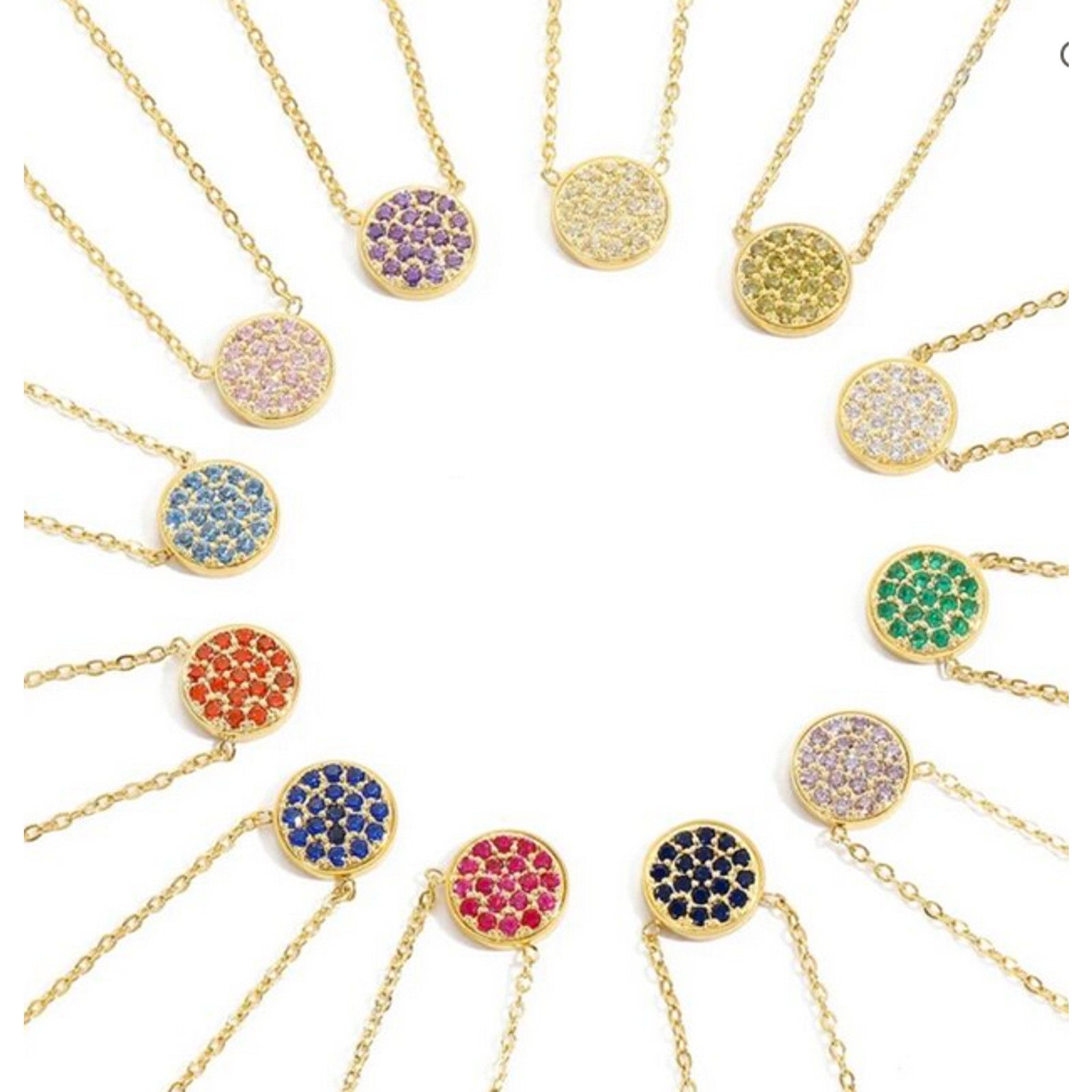 Other Ramla Lola Birthstone Necklace 14 K Gold Plated June/Garnet Size ONE SIZE - 1 Thumbnail