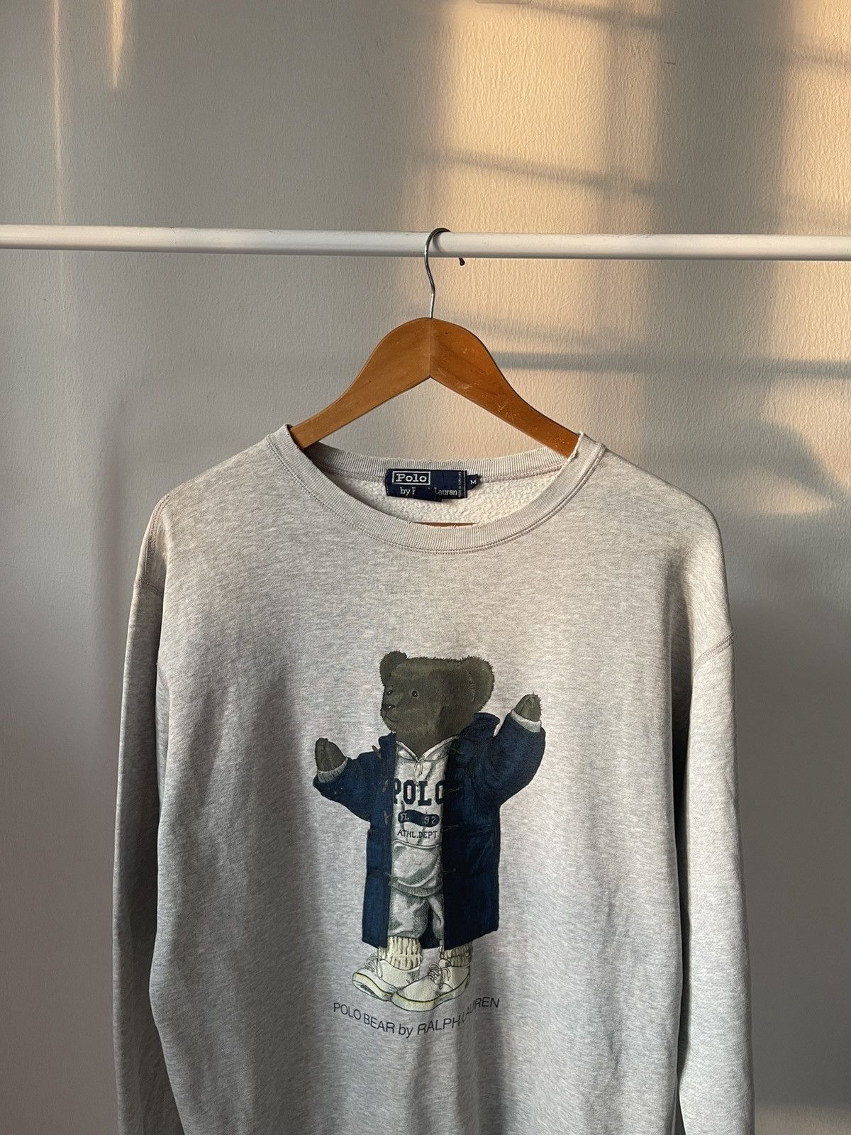 Polo Ralph Lauren Rare 90s Polo Ralph Lauren Grandpa Sweatshirt A2 Size US L / EU 52-54 / 3 - 4 Thumbnail