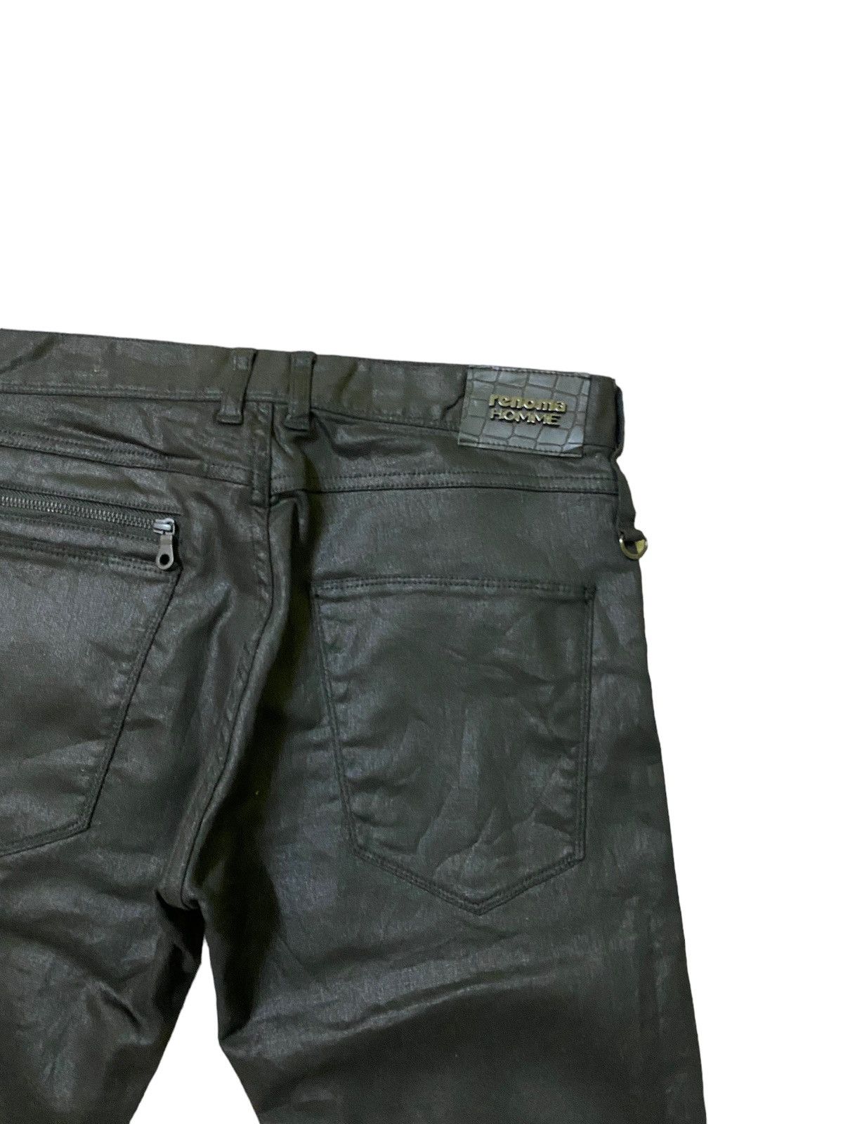 Renoma RARE ARCHIVE RENOMA HOMME WAXED DENIM JEANS Size US 30 / EU 46 - 13 Thumbnail