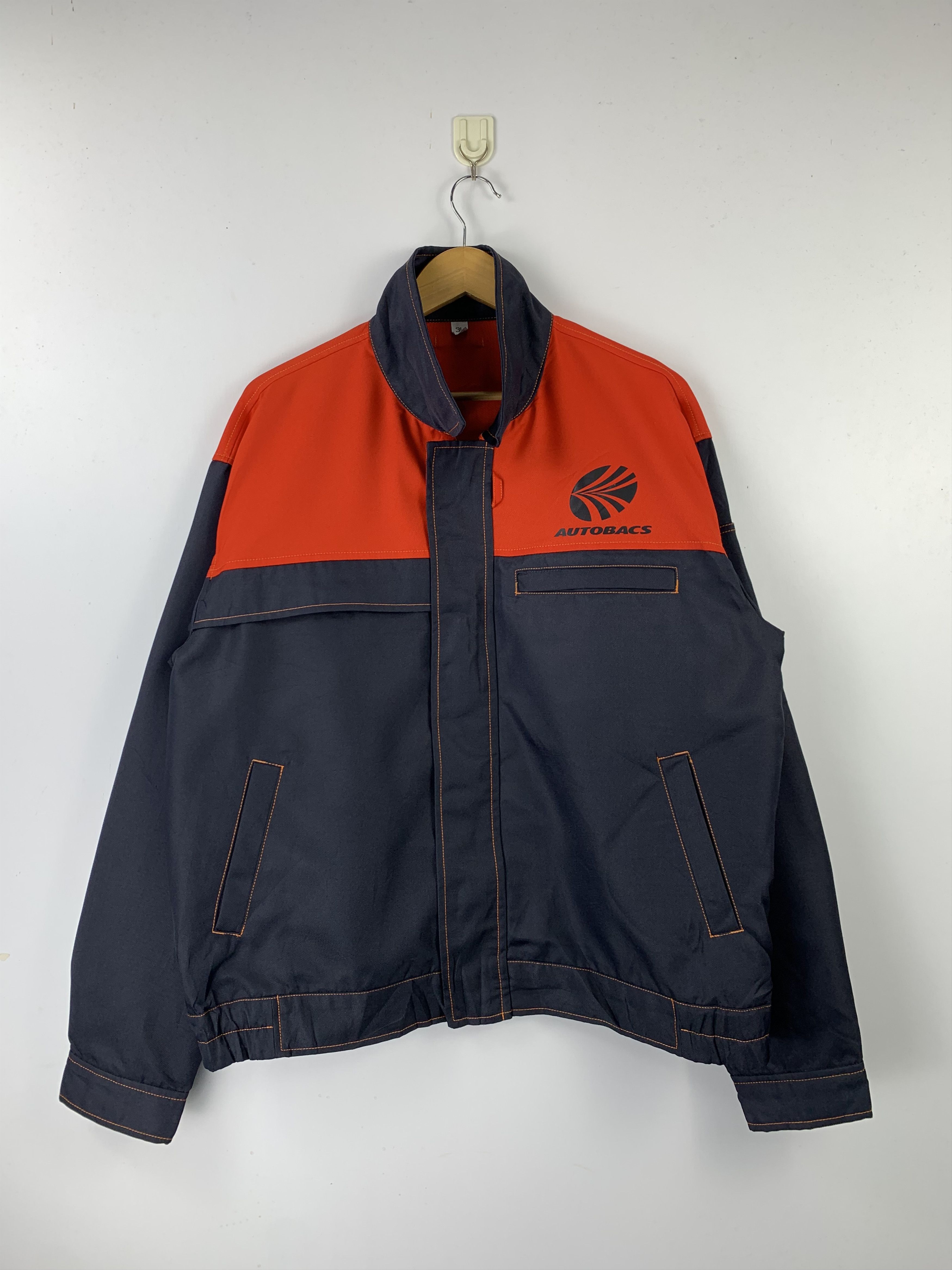 Japanese Brand Vintage Autobacs Workers Jacket J1564 Size US XL / EU 56 / 4 - 1 Thumbnail