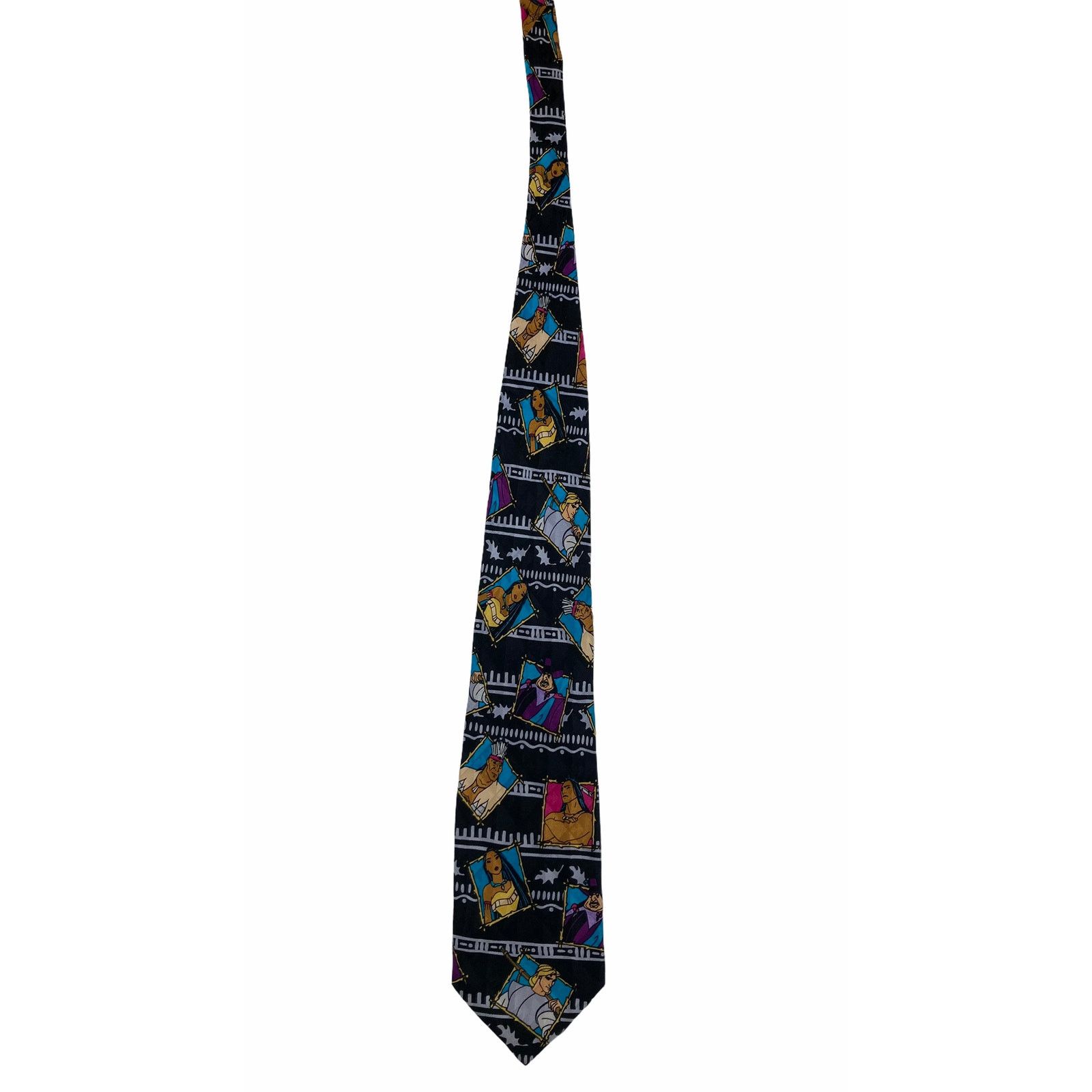 Disney The Disney Store Pocahontas John Smith Novelty Necktie Size ONE SIZE - 2 Thumbnail