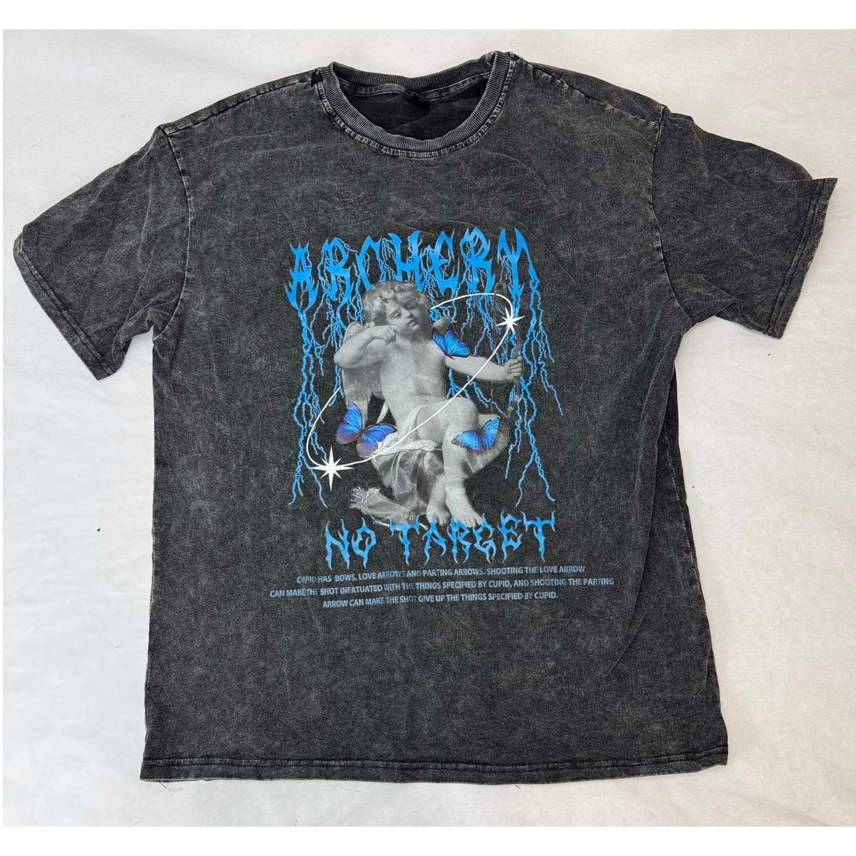 Other Romwe Our Street Life Graphic Tee Archery Cupid Medium Size US M / EU 48-50 / 2 - 1 Thumbnail