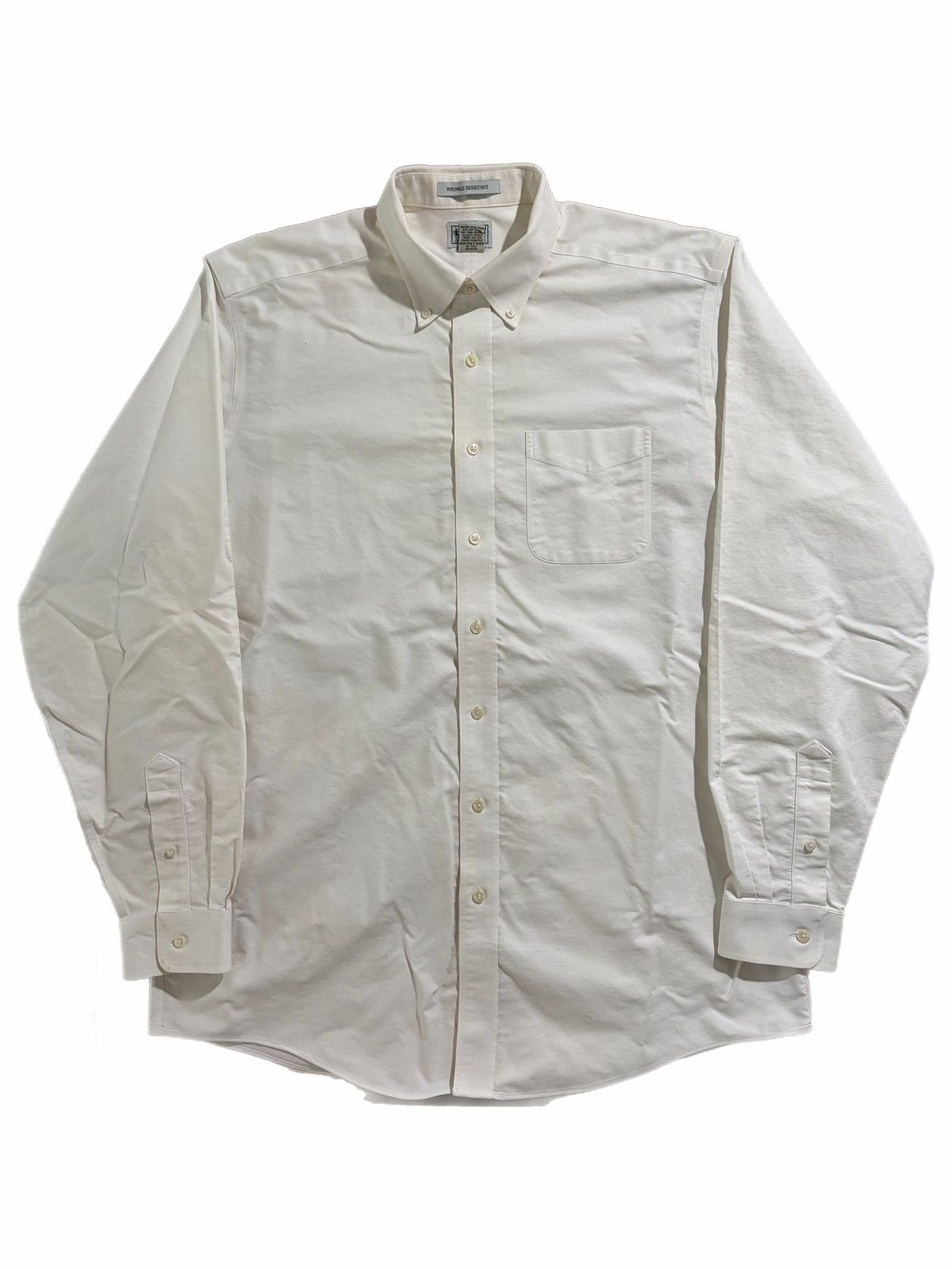 L.L. Bean L.L. Bean Dress Shirt Mens Wrinkle Resistant Button Down Size US L / EU 52-54 / 3 - 1 Thumbnail