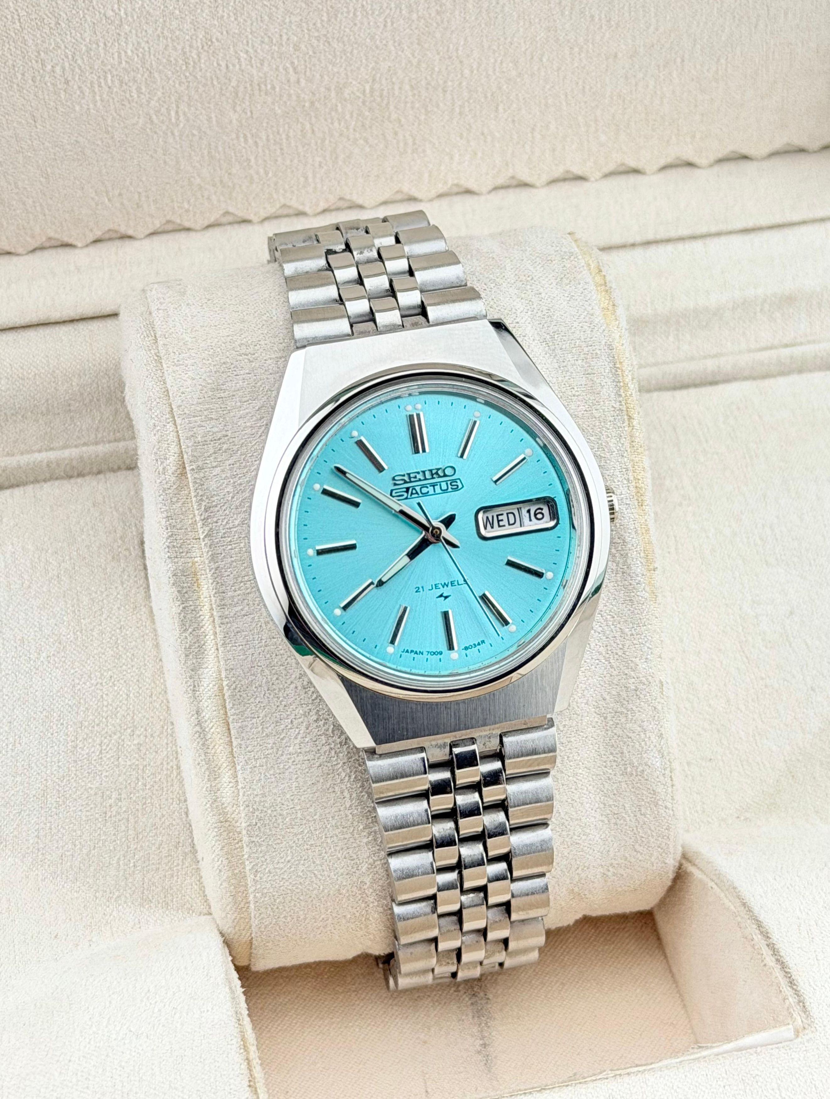 Seiko Elegant Men's Wrist Automatic Watch Size 36 - 4 Thumbnail