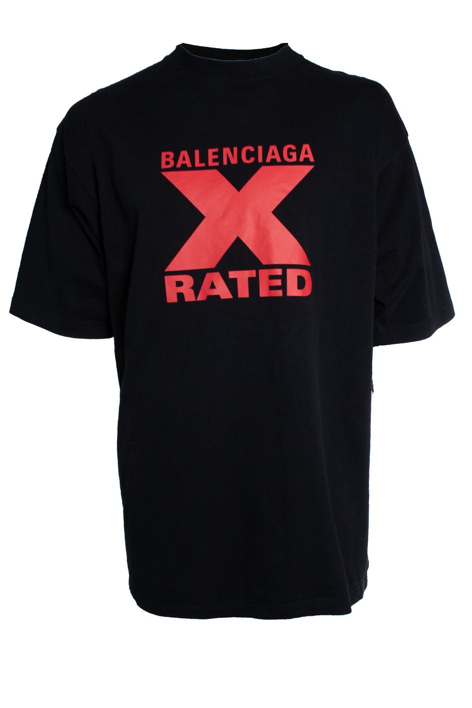 BALENCIAGA X RATED Tシャツ ブラック Balenciaga X Rated Large Fit T-shirt in Black for Men | Lyst
