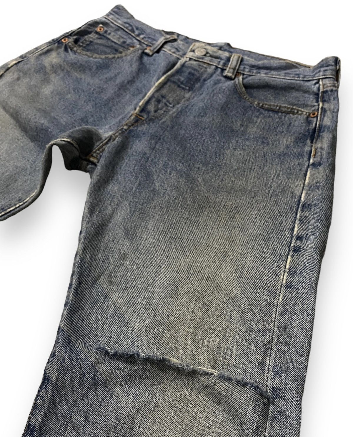 Japanese Brand × Levi's Vintage Levis Strauss Japan 501 Button 4996 Distressed h' Size US 29 - 13 Thumbnail