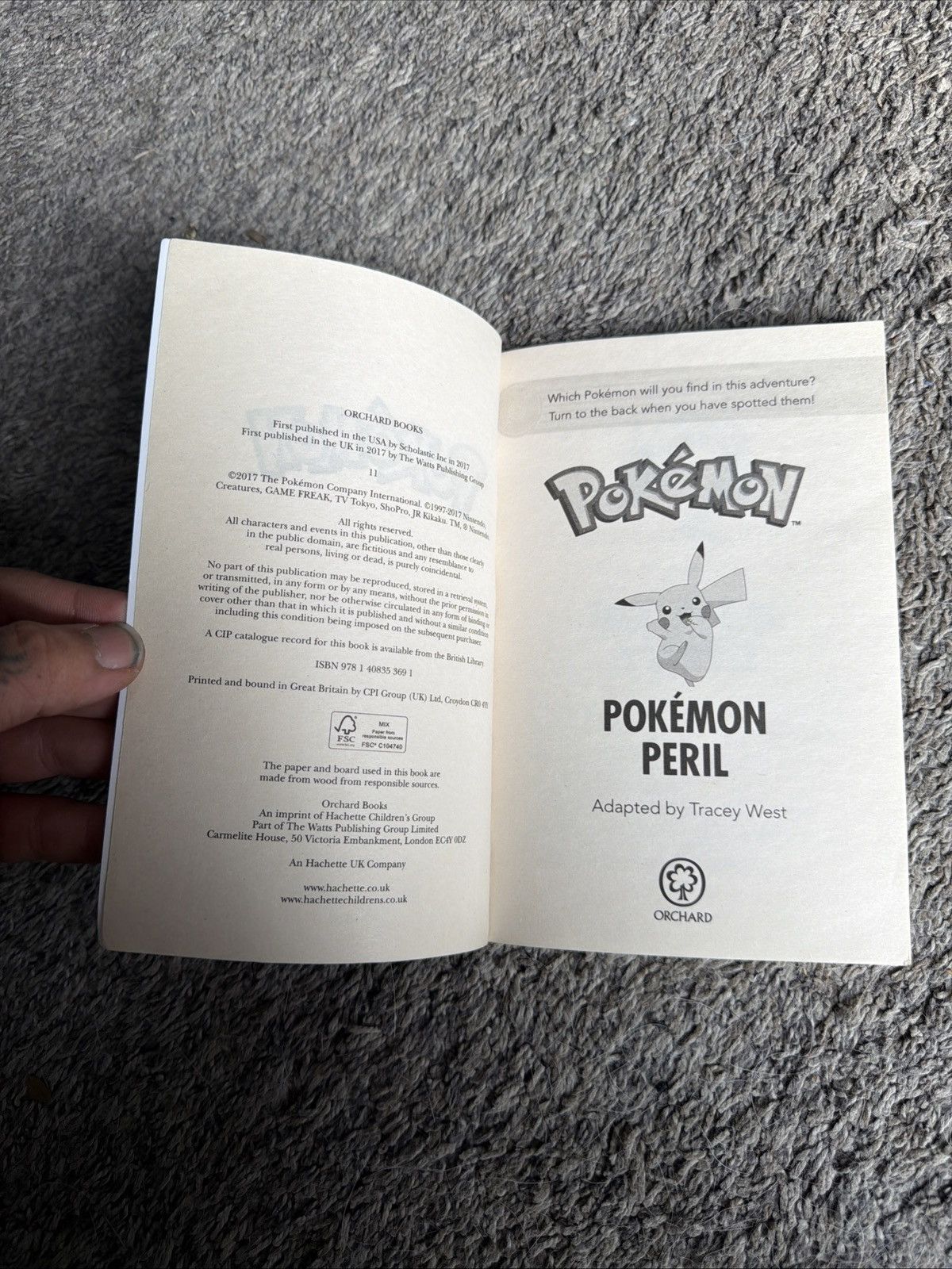 Pokemon 2017 Pokémon #2 Pokémon Peril Size ONE SIZE - 4 Thumbnail