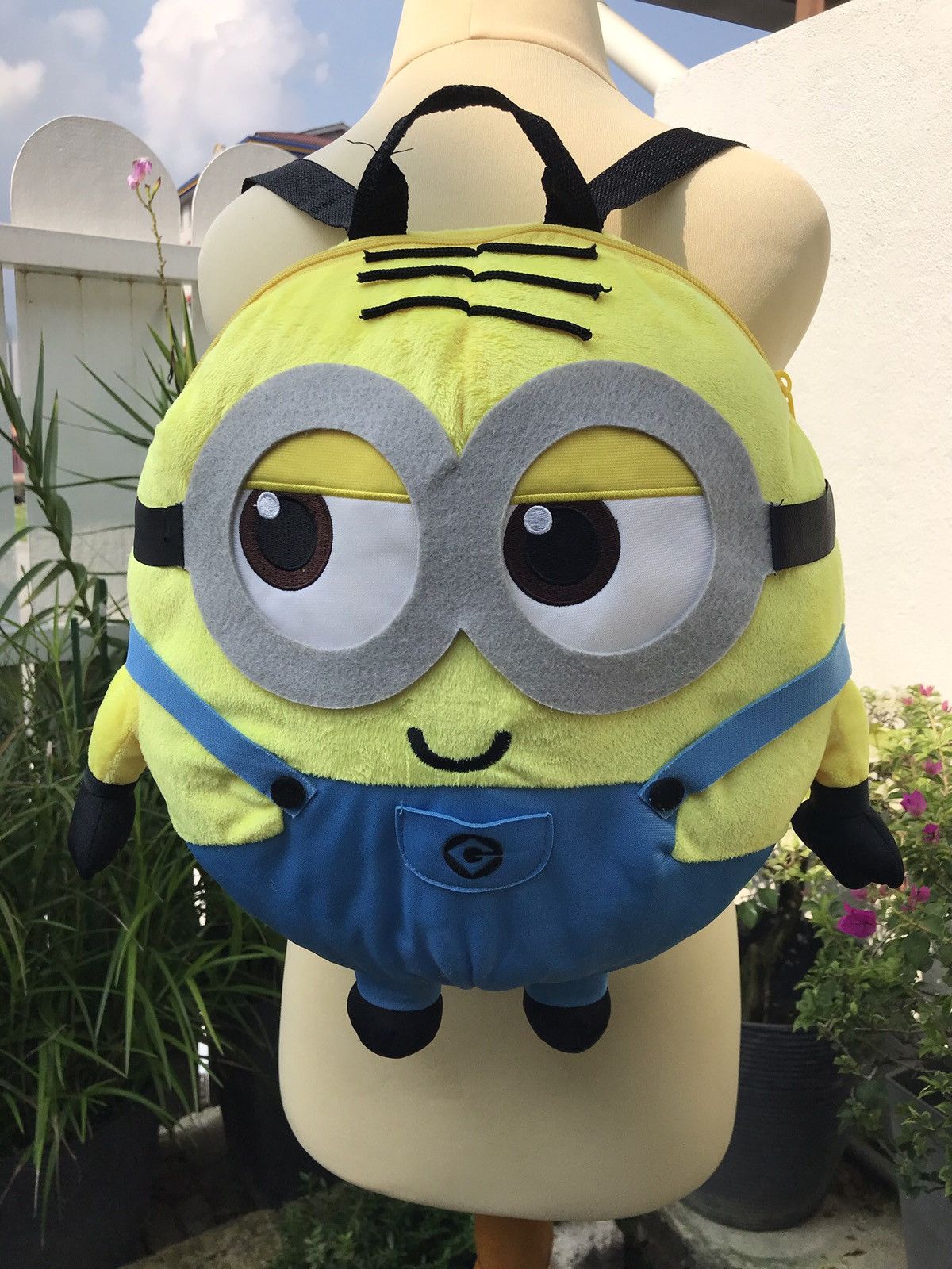 Japanese Brand DESPICABLE ME 3 MINIONS ESCAPE PREMIUM PLUSH BACKPACK Size ONE SIZE - 2 Thumbnail