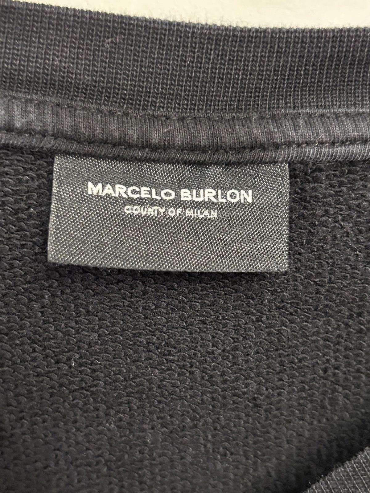Marcelo Burlon Marcelo Burlon County of Milan crewneck sweatshirt Black M Size US M / EU 48-50 / 2 - 5 Thumbnail