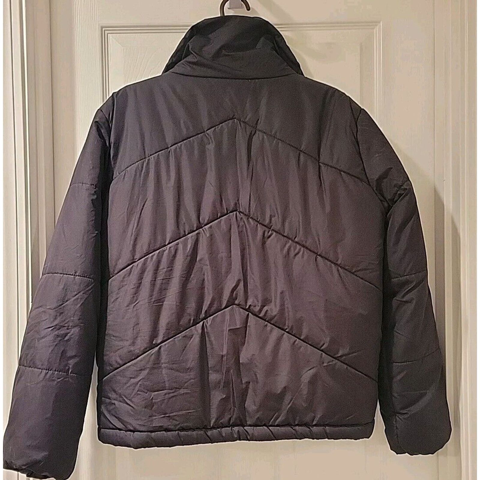 Other Me Jane Quilted Puffer Bomber Jacket Zipper Snap Womens Sz L Size L / US 10 / IT 46 - 5 Thumbnail