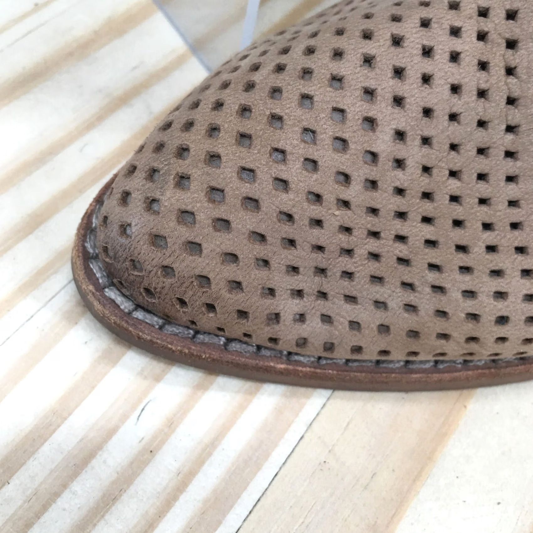 Dolce Vita Dolce Vita Boots Womens 8 Sonya Perforated Ankle Booties Brown Heels Slip On Shoes Brown Womens Bootie Casual Fall Winter 8 Size US 8 / IT 38 - 4 Thumbnail