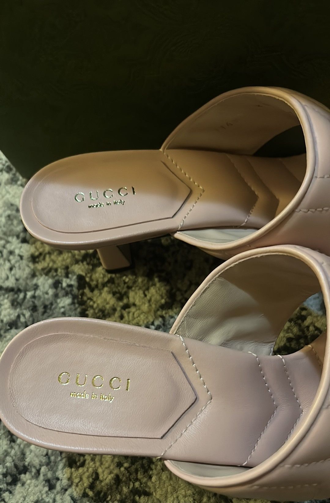 Gucci Gucci Double G Thong Sandal Mules Perfect Pink size 39.5 Size US 9.5 / IT 39.5 - 4 Thumbnail