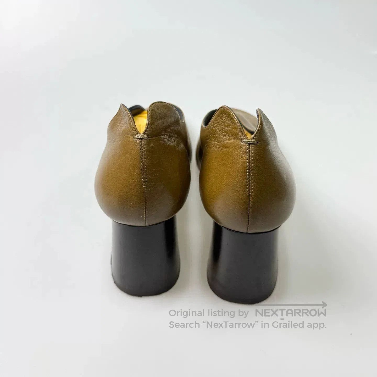 Celine CELINE All-Leather High Heels. Size US 8 / IT 38 - 5 Thumbnail