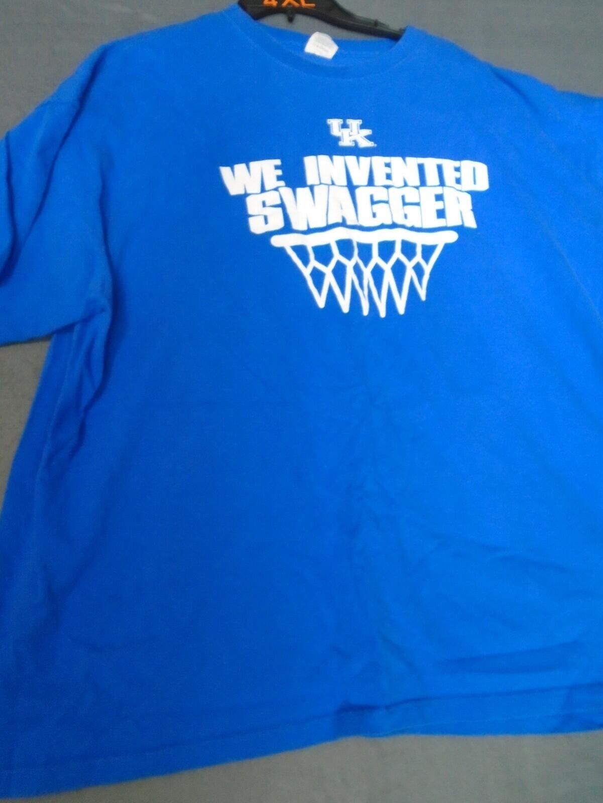 The Unbranded Brand Kentucky Swagger Mens Blue Print Short Sleeve Tee Size 4XL Size US XXL / EU 58 / 5 - 1 Thumbnail