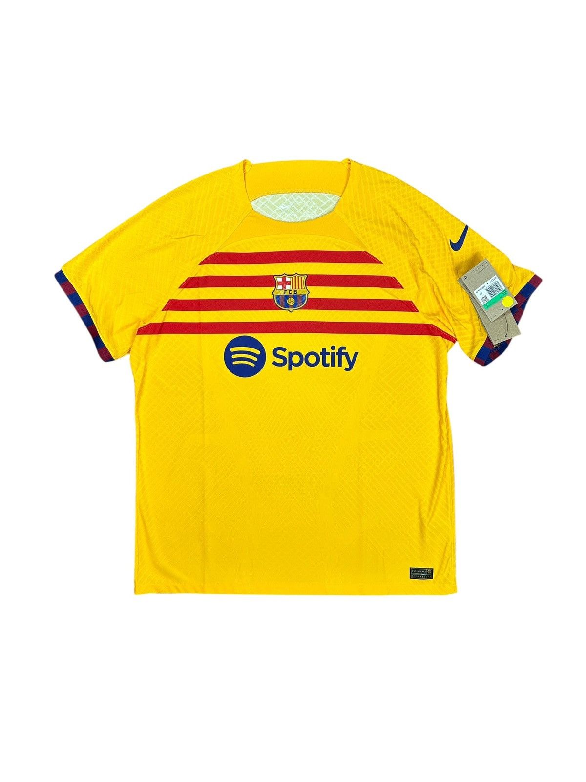 Nike Barcelona 2023/24 Lamine Yamal Fourth Soccer Jersey Size US XL / EU 56 / 4 - 3 Thumbnail
