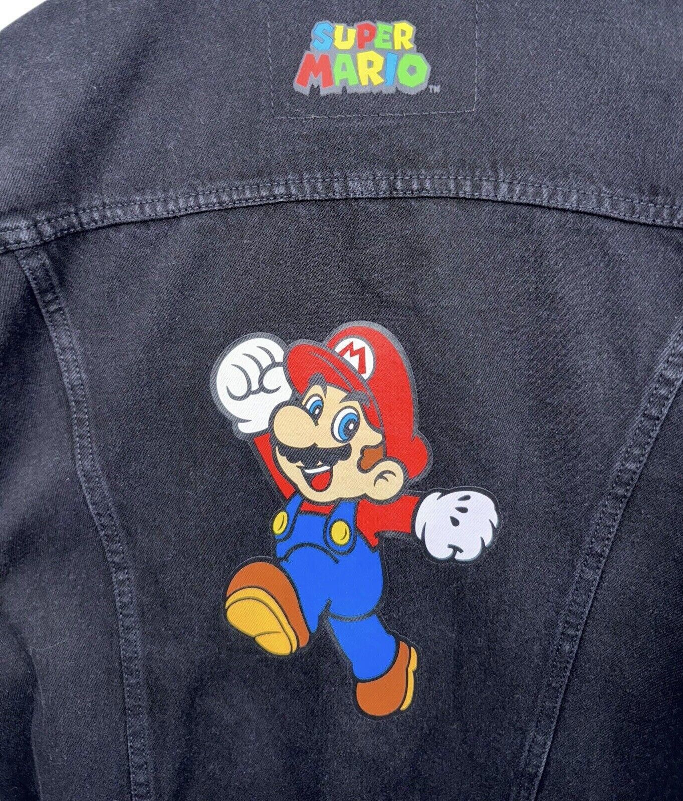 Levi's Levi's Super Mario Bros Nintendo Denim Trucker Jacket Sz L Size US L / EU 52-54 / 3 - 4 Thumbnail