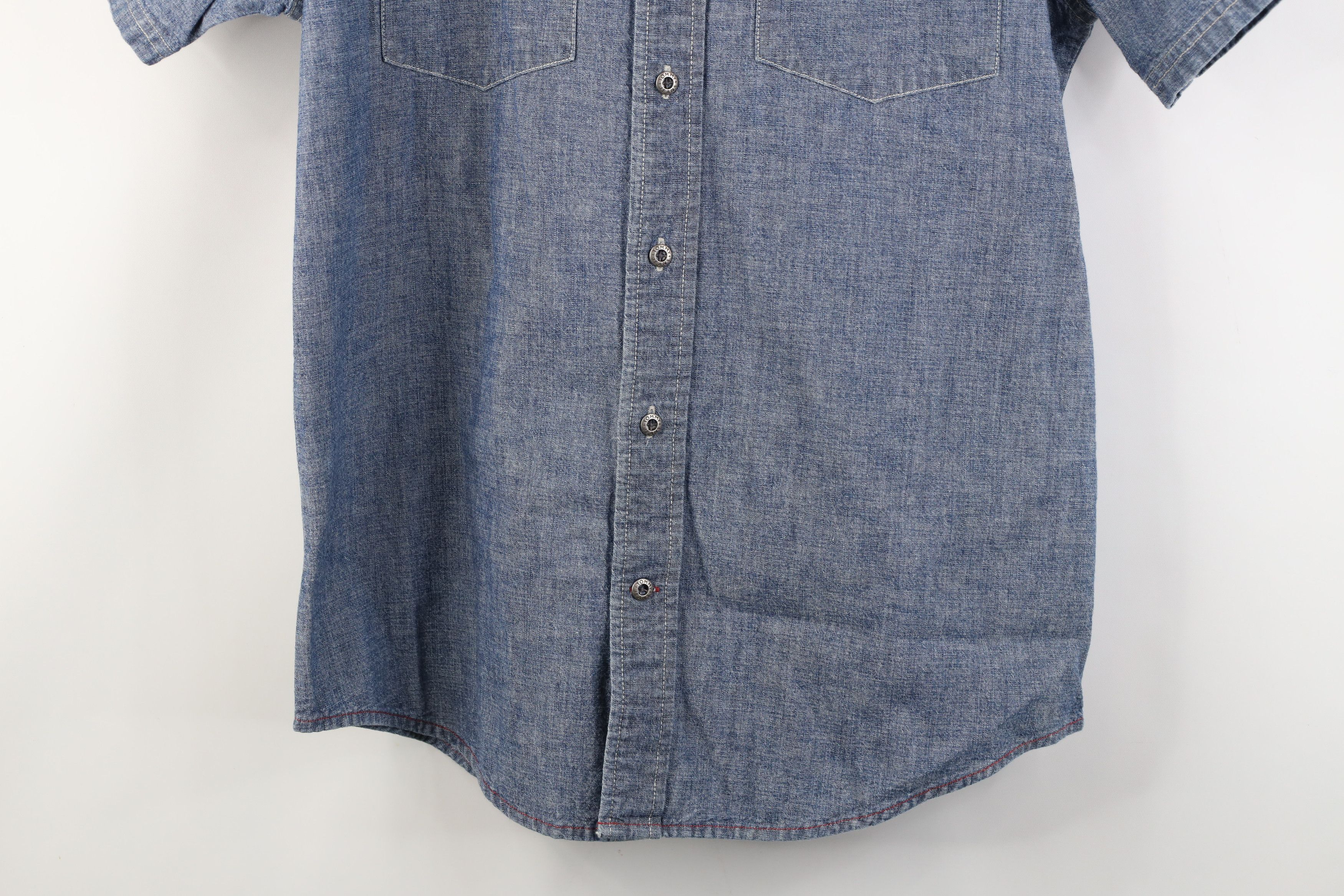 Tommy Hilfiger Vintage 90s Y2K Tommy Hilfiger Short Sleeve Button Shirt Size US M / EU 48-50 / 2 - 3 Thumbnail