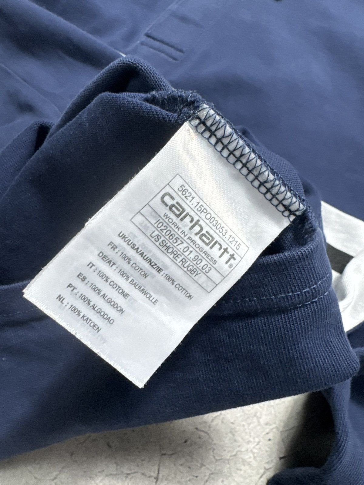 Carhartt Carhartt Rugby Sweatshirt Big Logo Size S Size US S / EU 44-46 / 1 - 7 Thumbnail