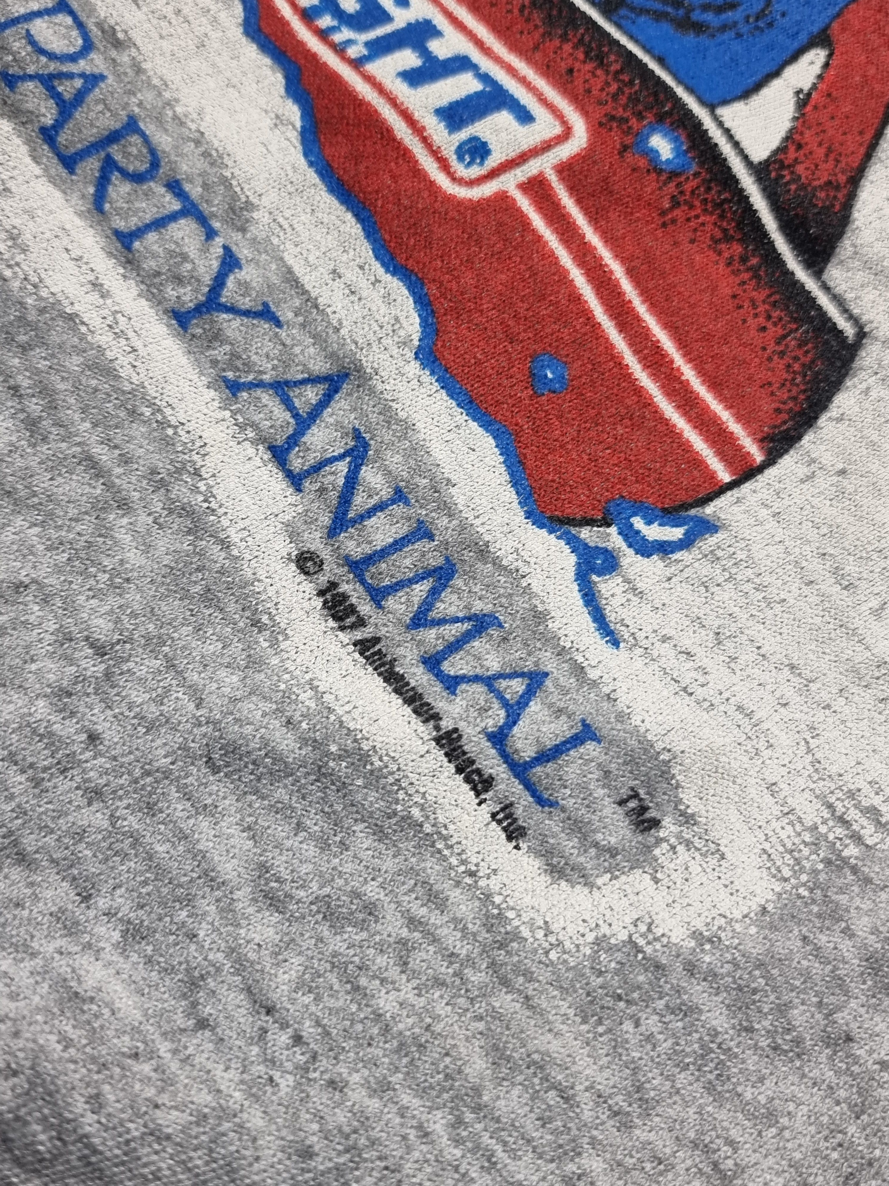 Vintage Spuds mackenzie crewneck gray bud light vintage 80s 1987 Size S / US 4 / IT 40 - 3 Thumbnail