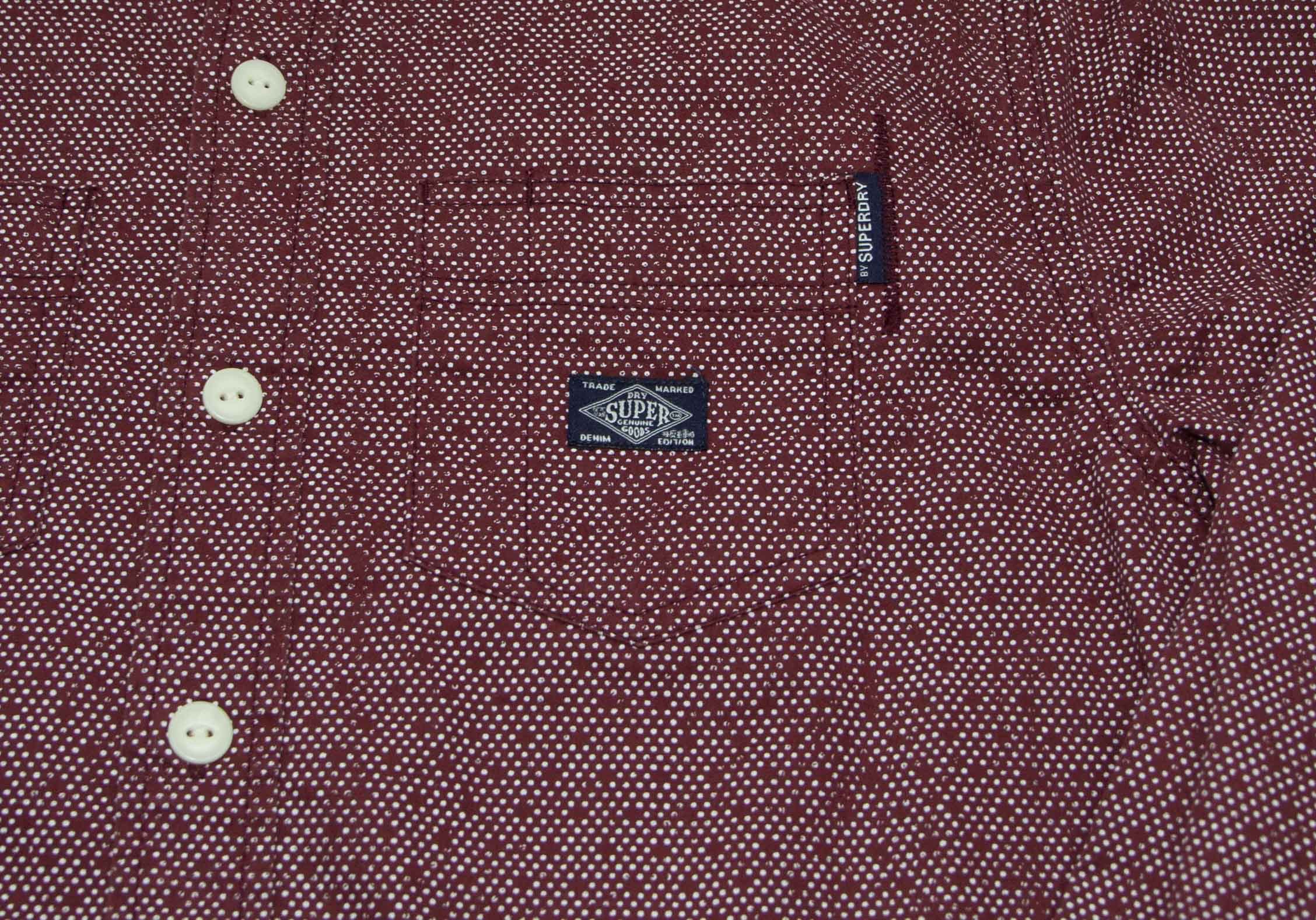Superdry MENS SUPERDRY SHIRT COTTON SIZE M Size US M / EU 48-50 / 2 - 5 Thumbnail